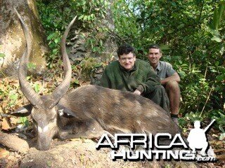 Sitatunga Top 5 Record SCI, 31" 4/8 & 30" 4/8, Hunted in C.A.