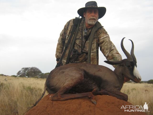 South Africa Black Springbok Hunting