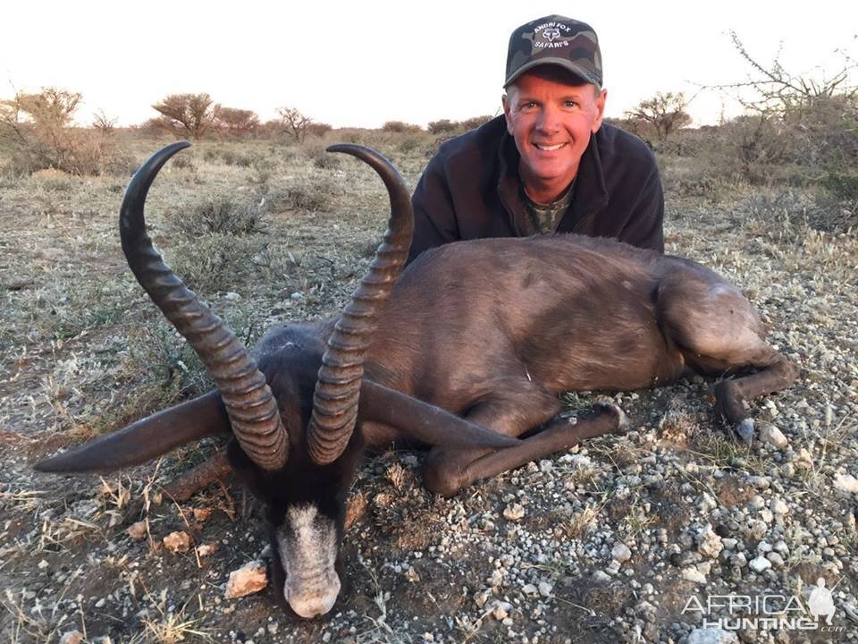 South Africa Black Springbuck Hunting