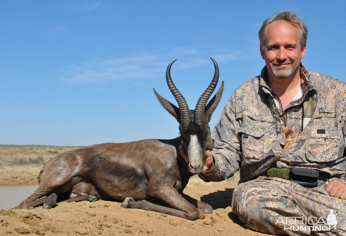 South Africa Black Springbuck Hunting