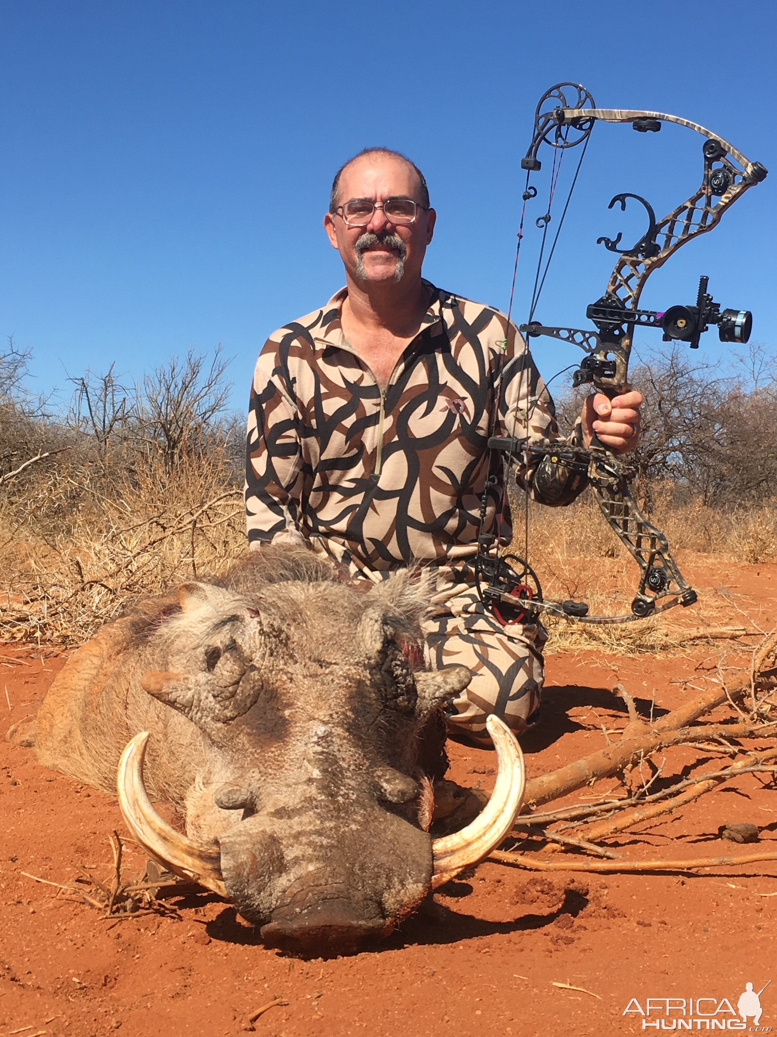 South Africa Bow Hunt Warthog