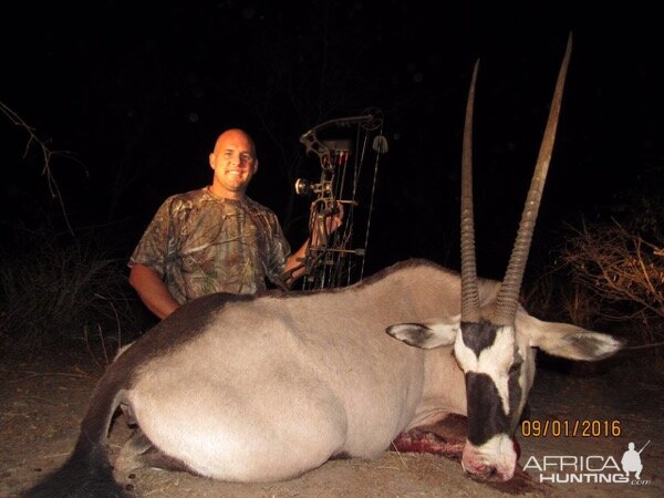 South Africa Bow Hunting Gemsbok