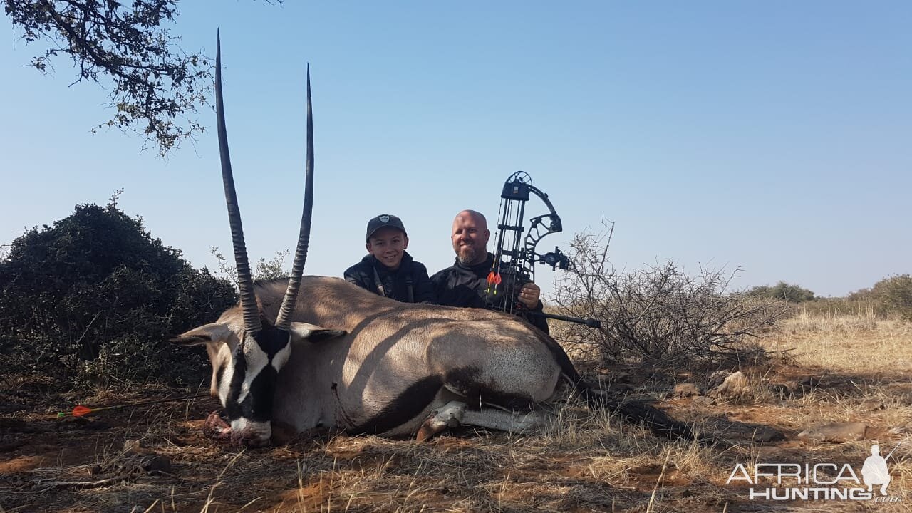 South Africa Bow Hunting Gemsbok