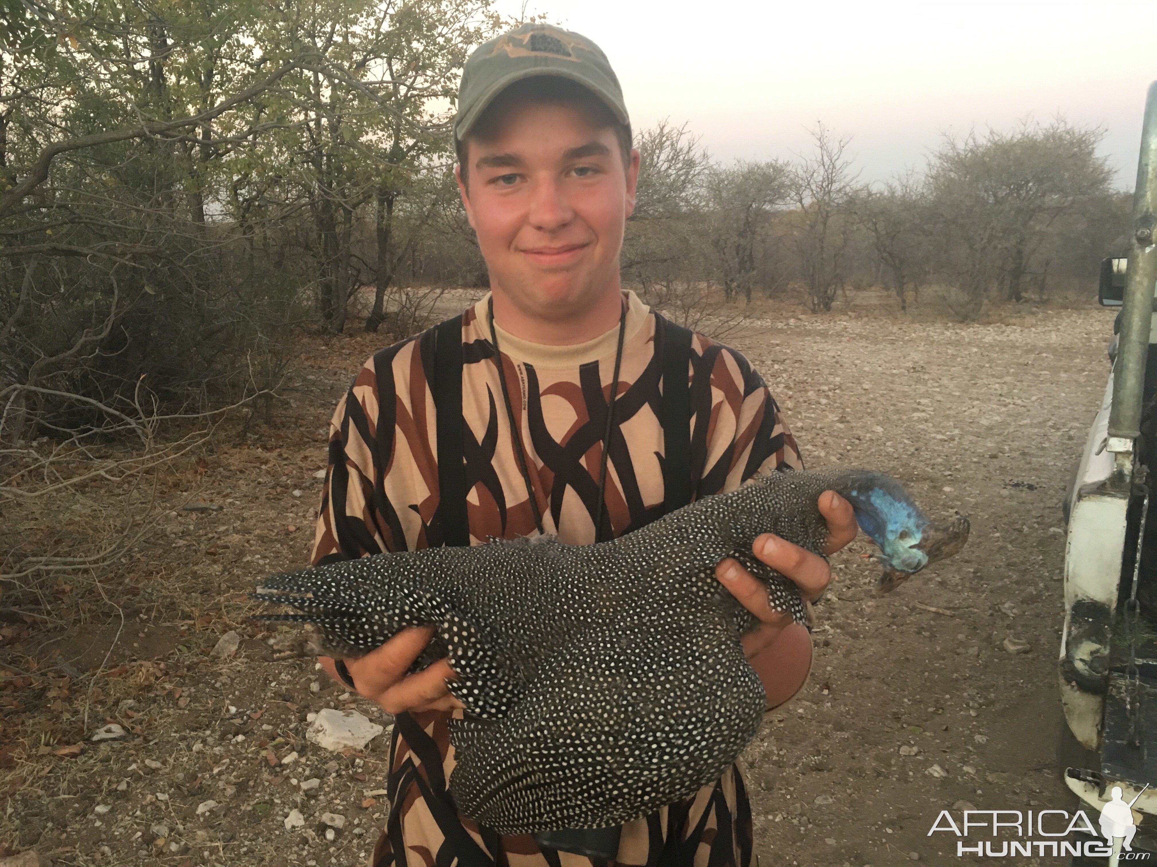 South Africa Bow Hunting Guinea Fowl