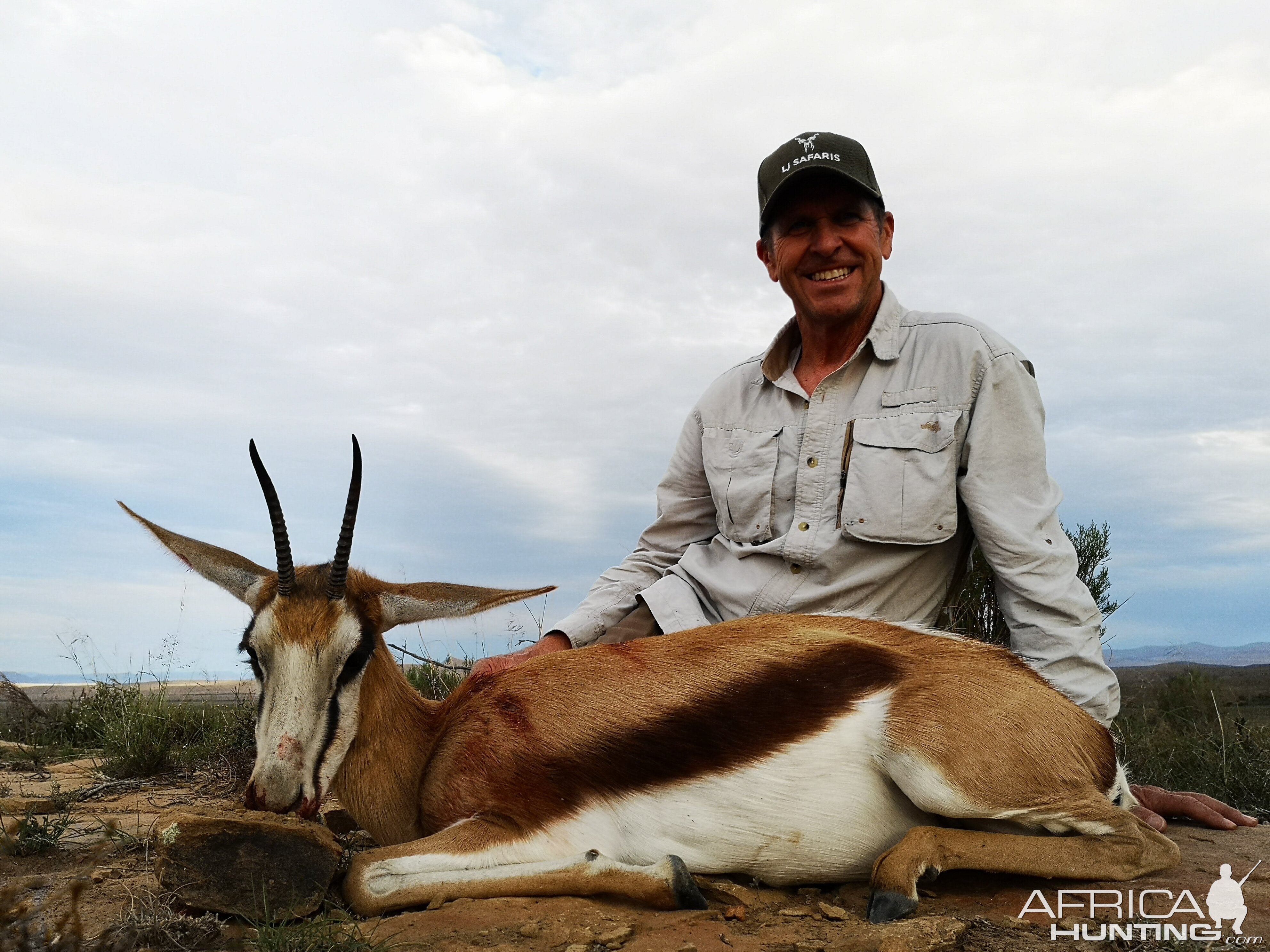 South Africa Cull Hunting Springbok