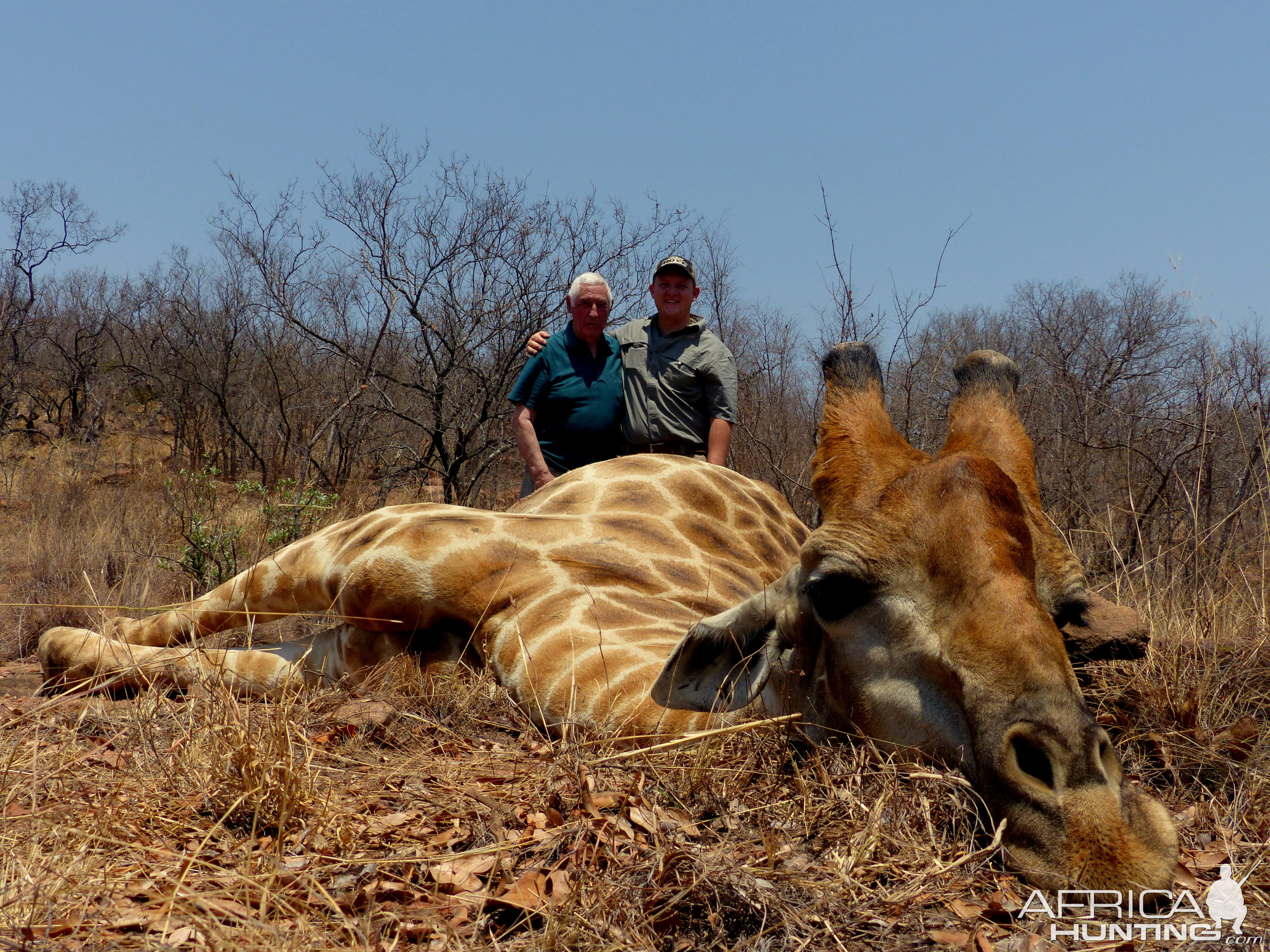 South Africa Giraffe Hunting