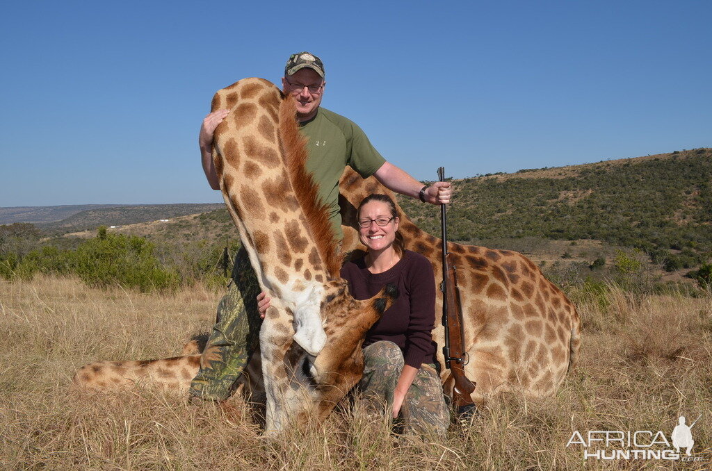 South Africa Giraffe Hunting