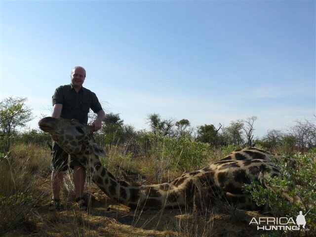 South Africa Giraffe Hunting