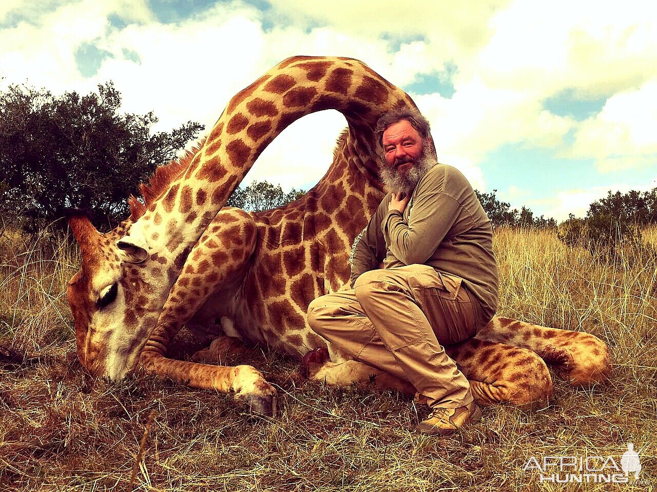 South Africa Giraffe Hunting