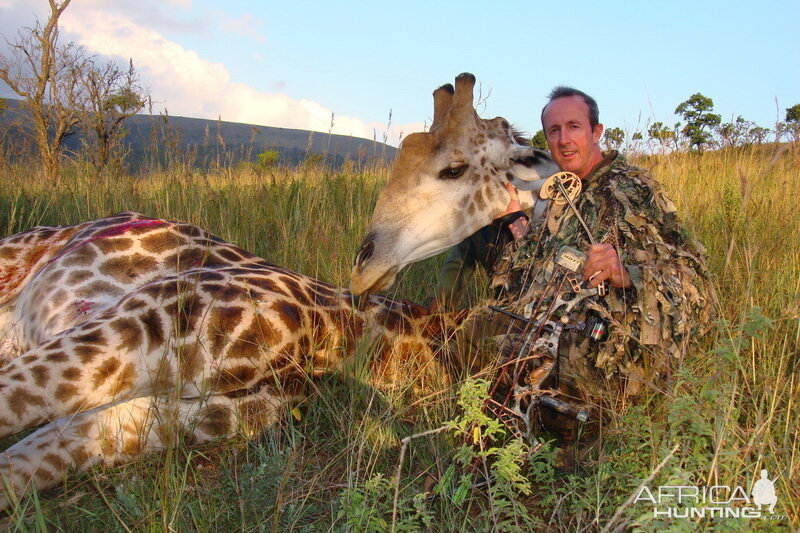 South Africa Giraffe Hunting