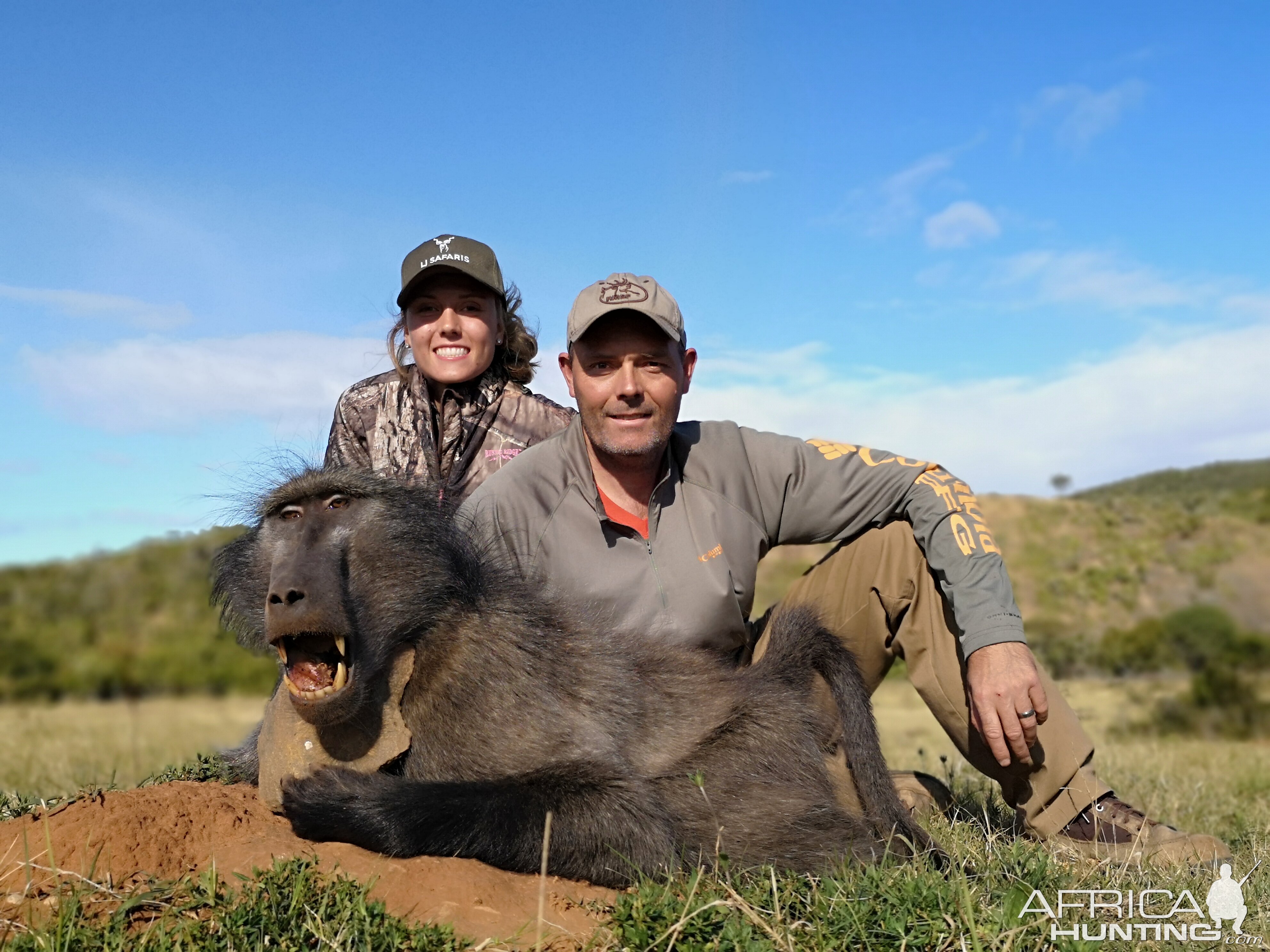 South Africa Hunt Baboon