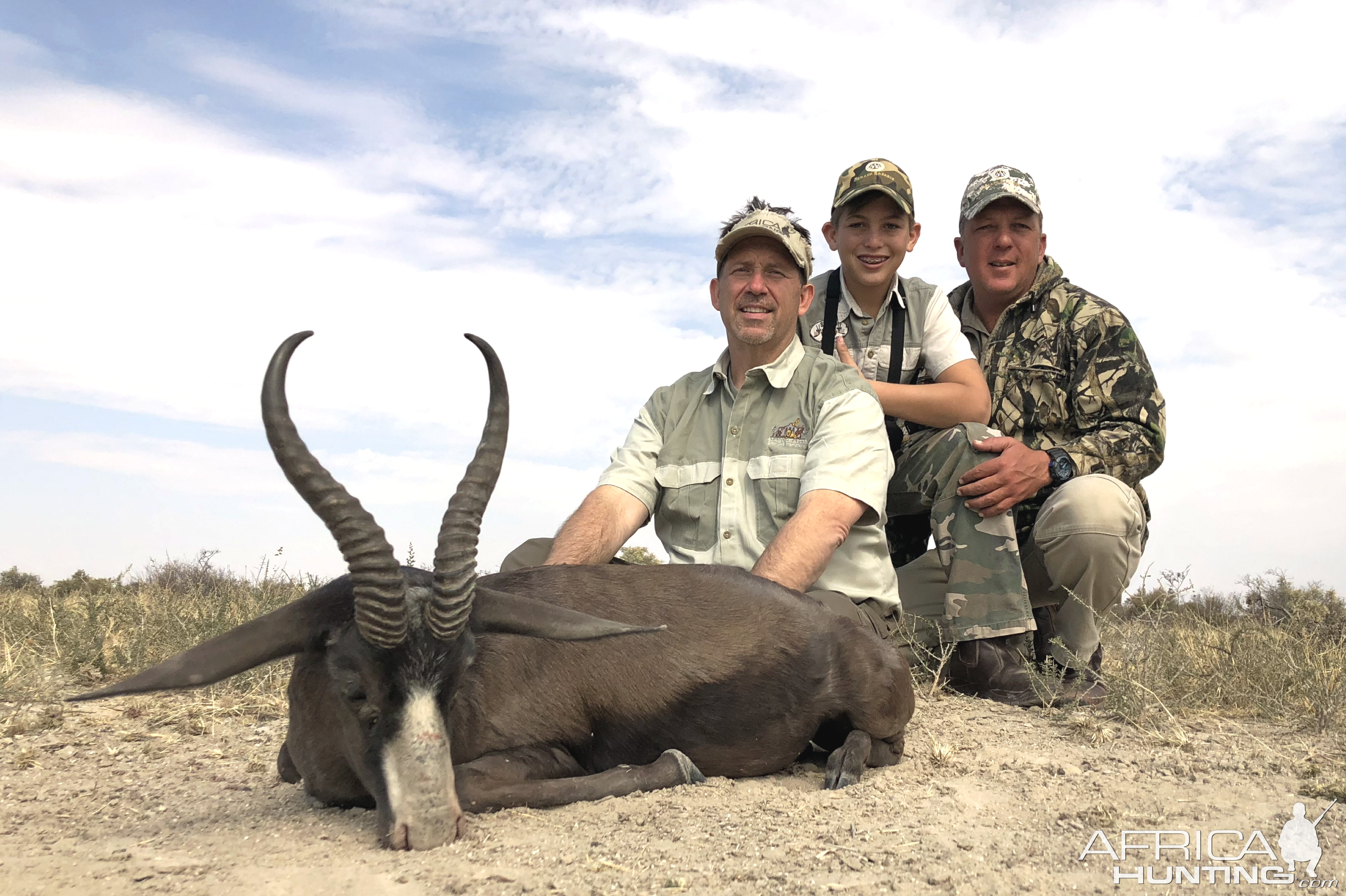 South Africa Hunt Black Springbok