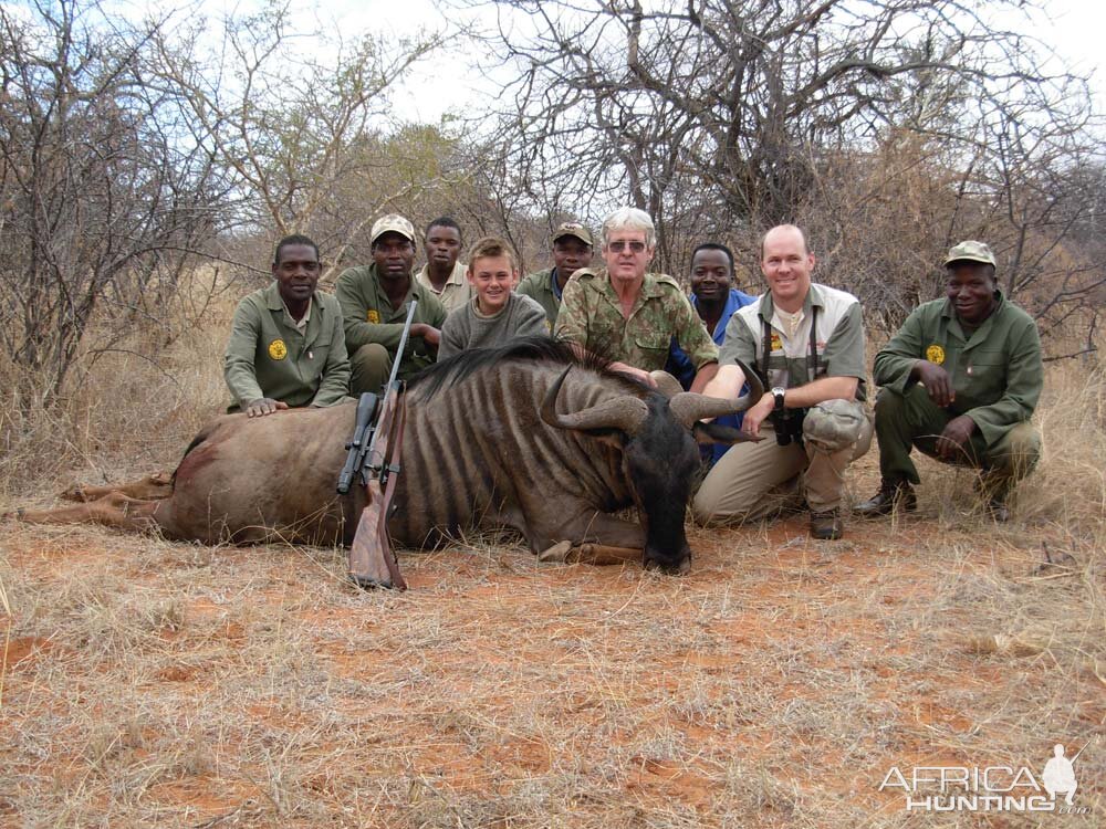 South Africa Hunt Blue Wildebeest