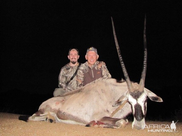 South Africa Hunt Gemsbok