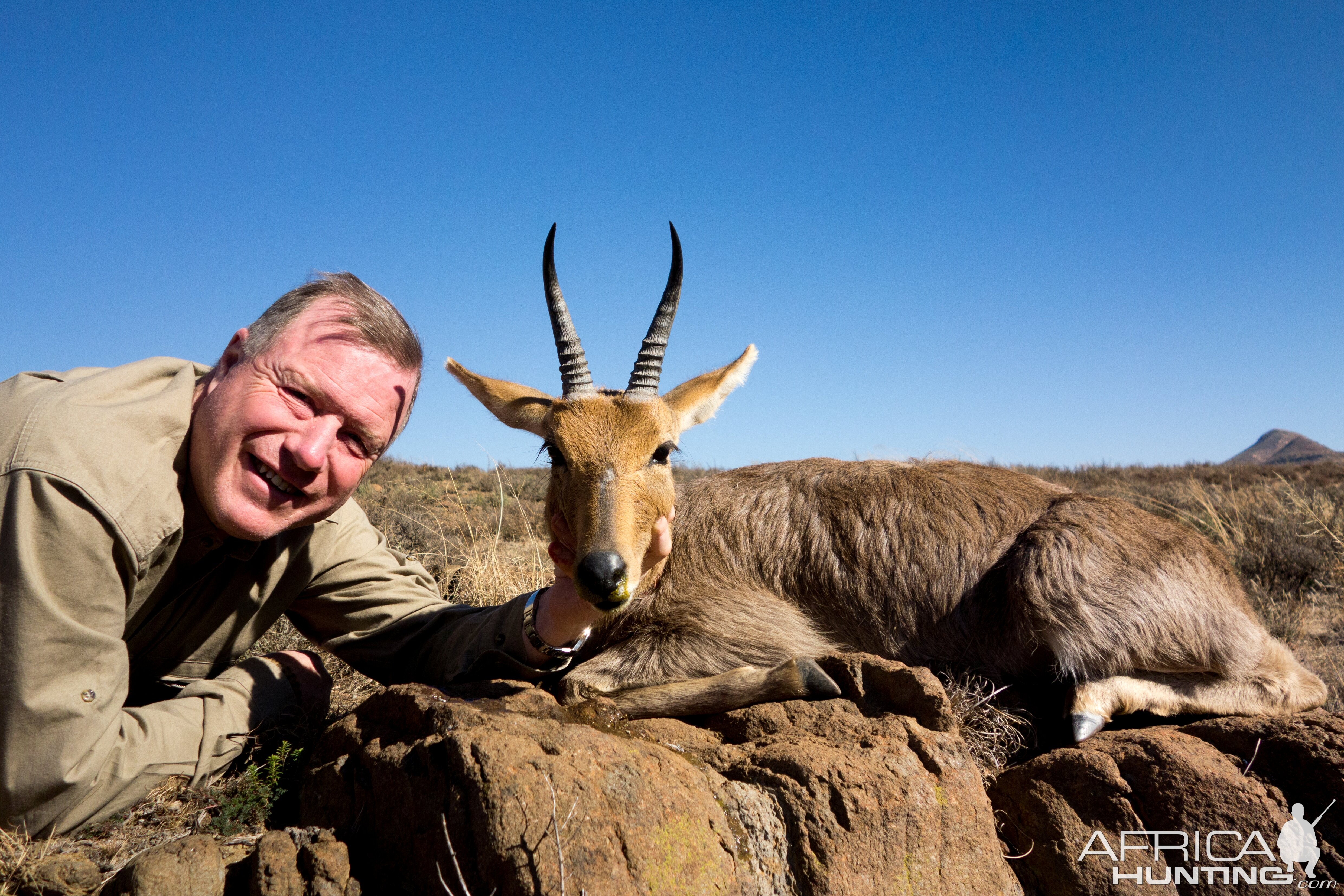 South Africa Hunt Mountain Reedbuck