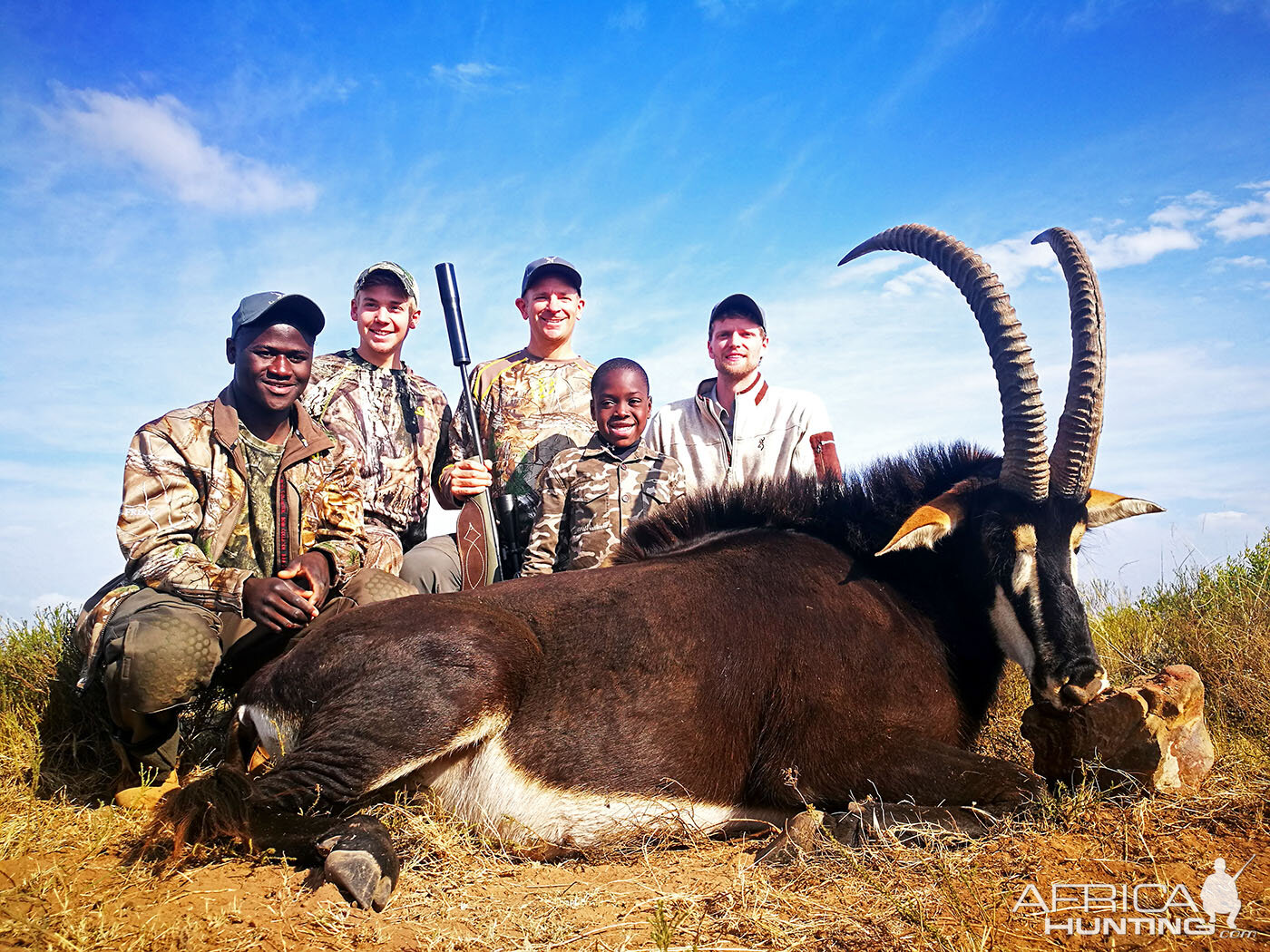 South Africa Hunt Sable Antelope