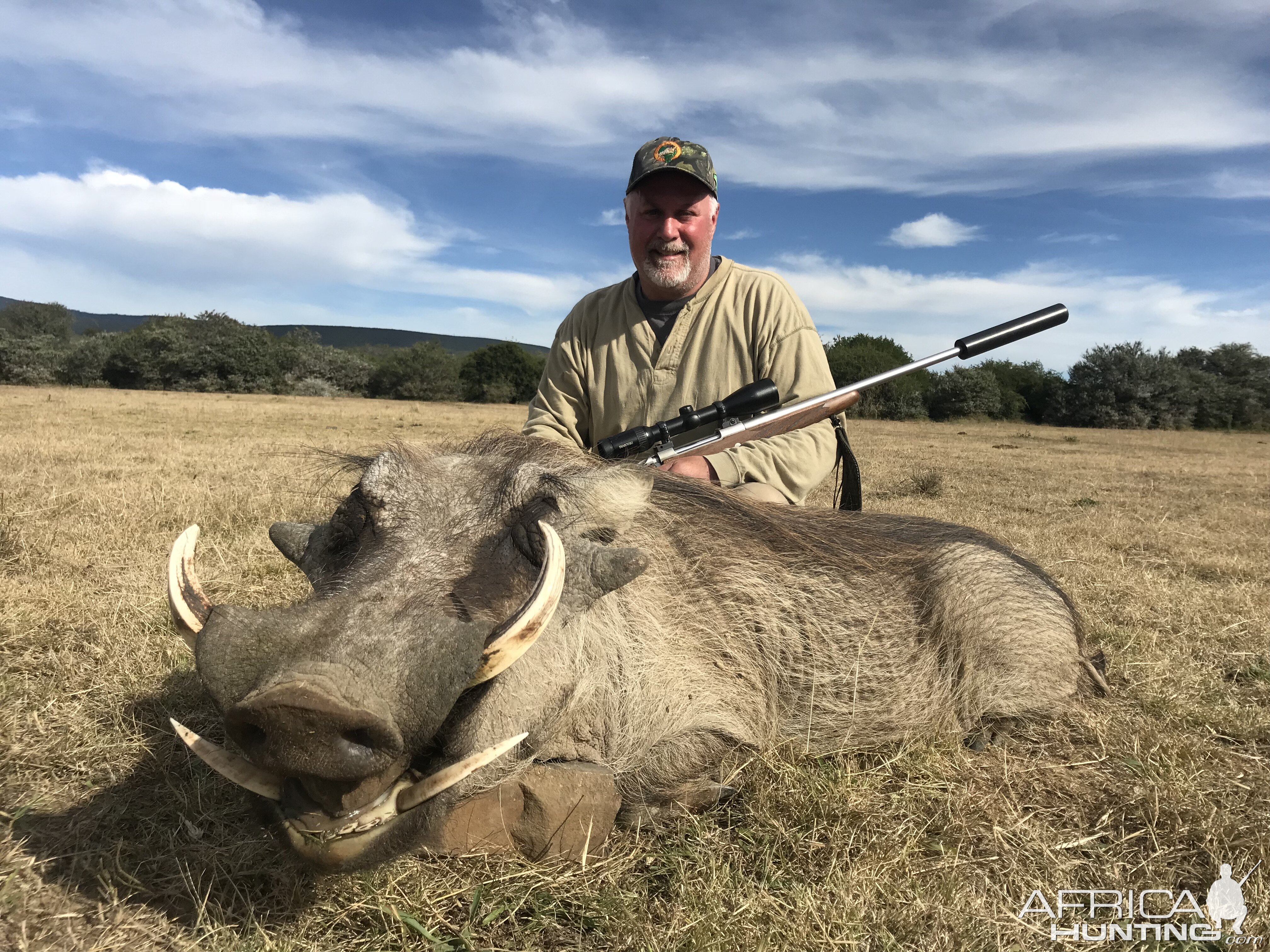 South Africa Hunt Warthog