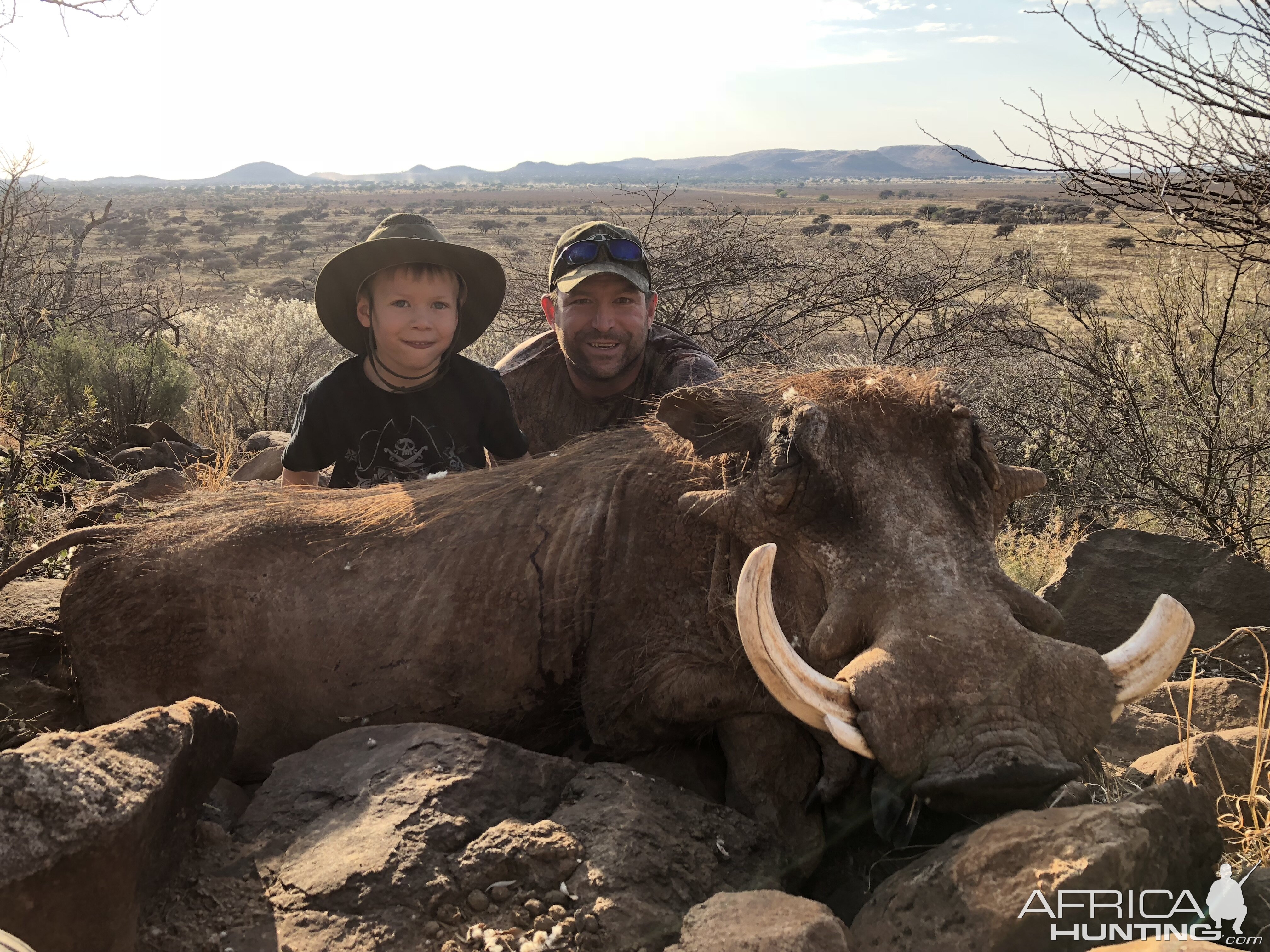 South Africa Hunt Warthog