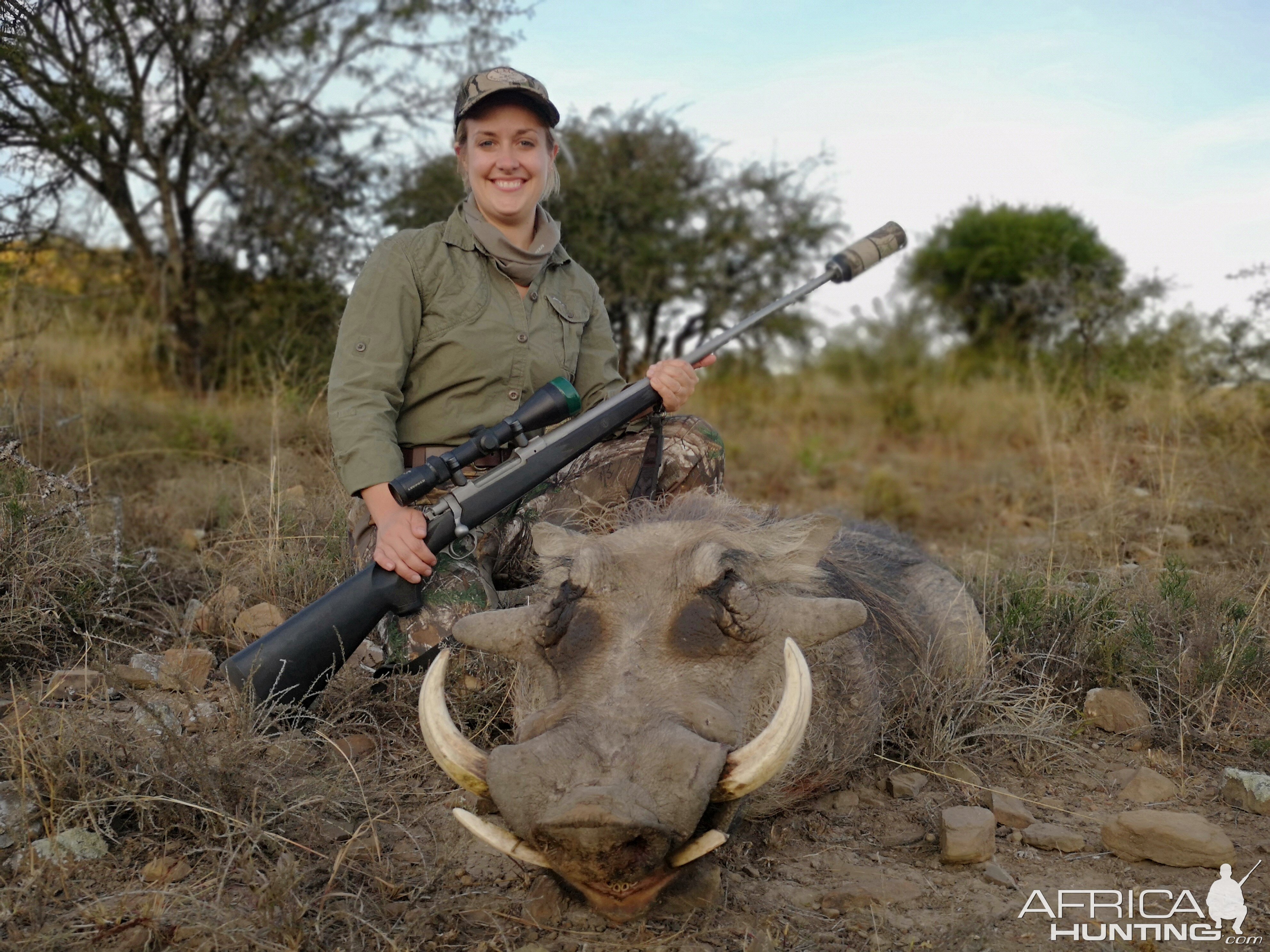 South Africa Hunt Warthog