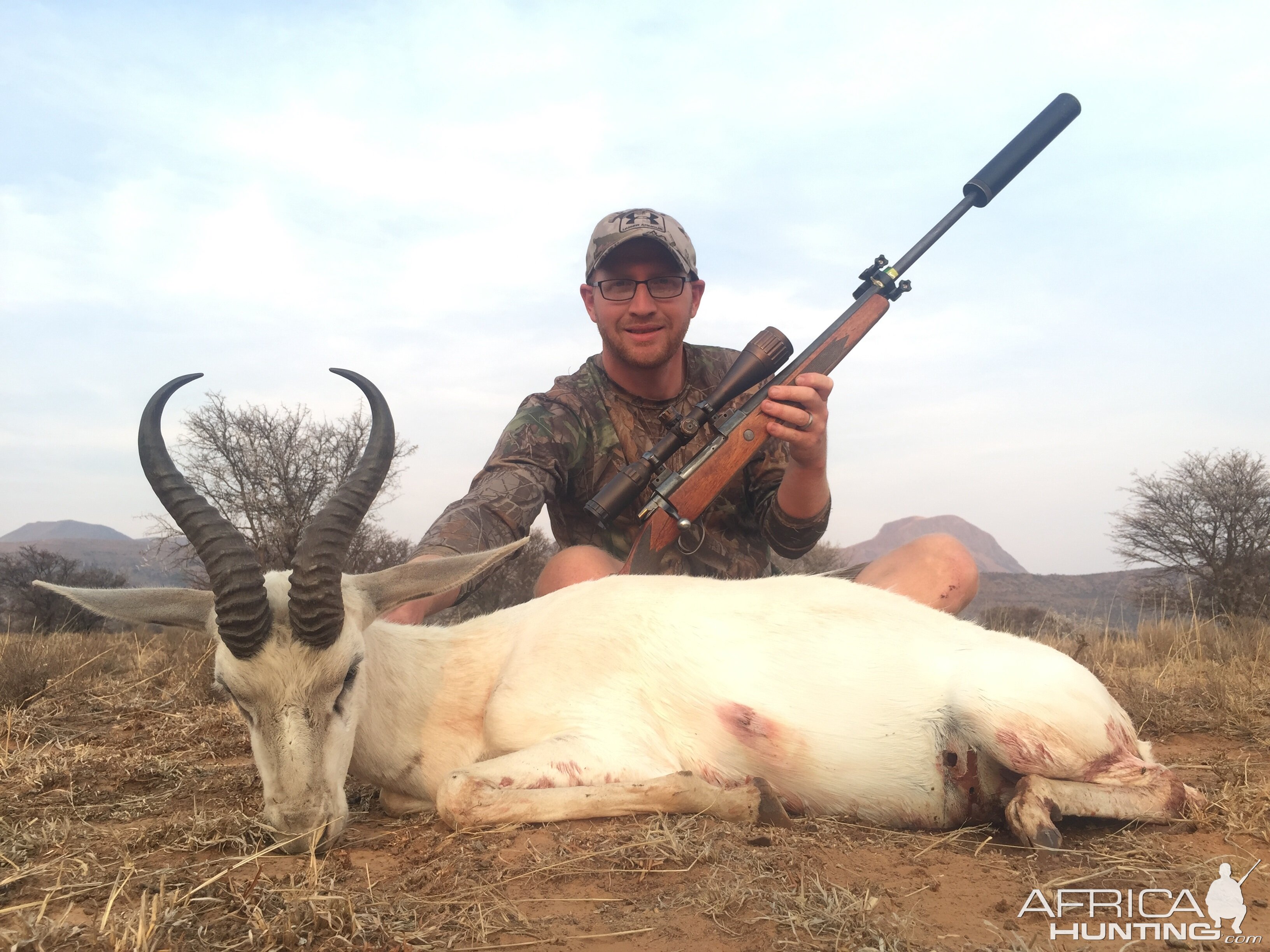 South Africa Hunt White Springbok