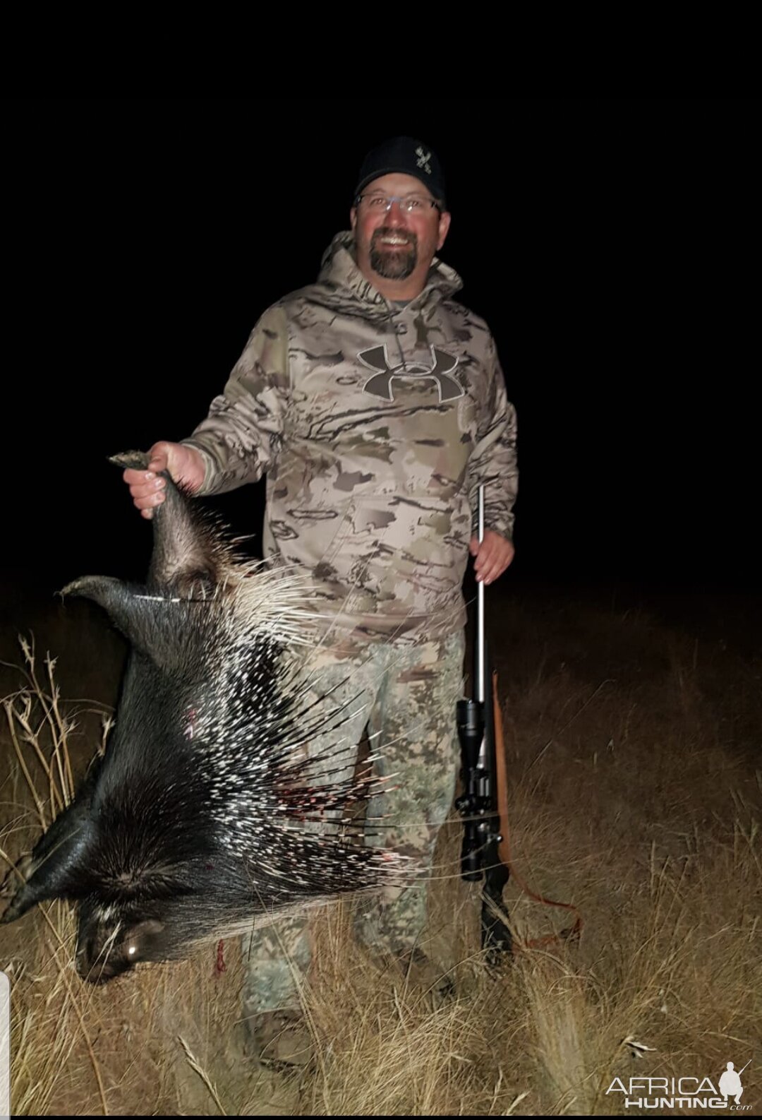 South Africa Hunting African Porcupine