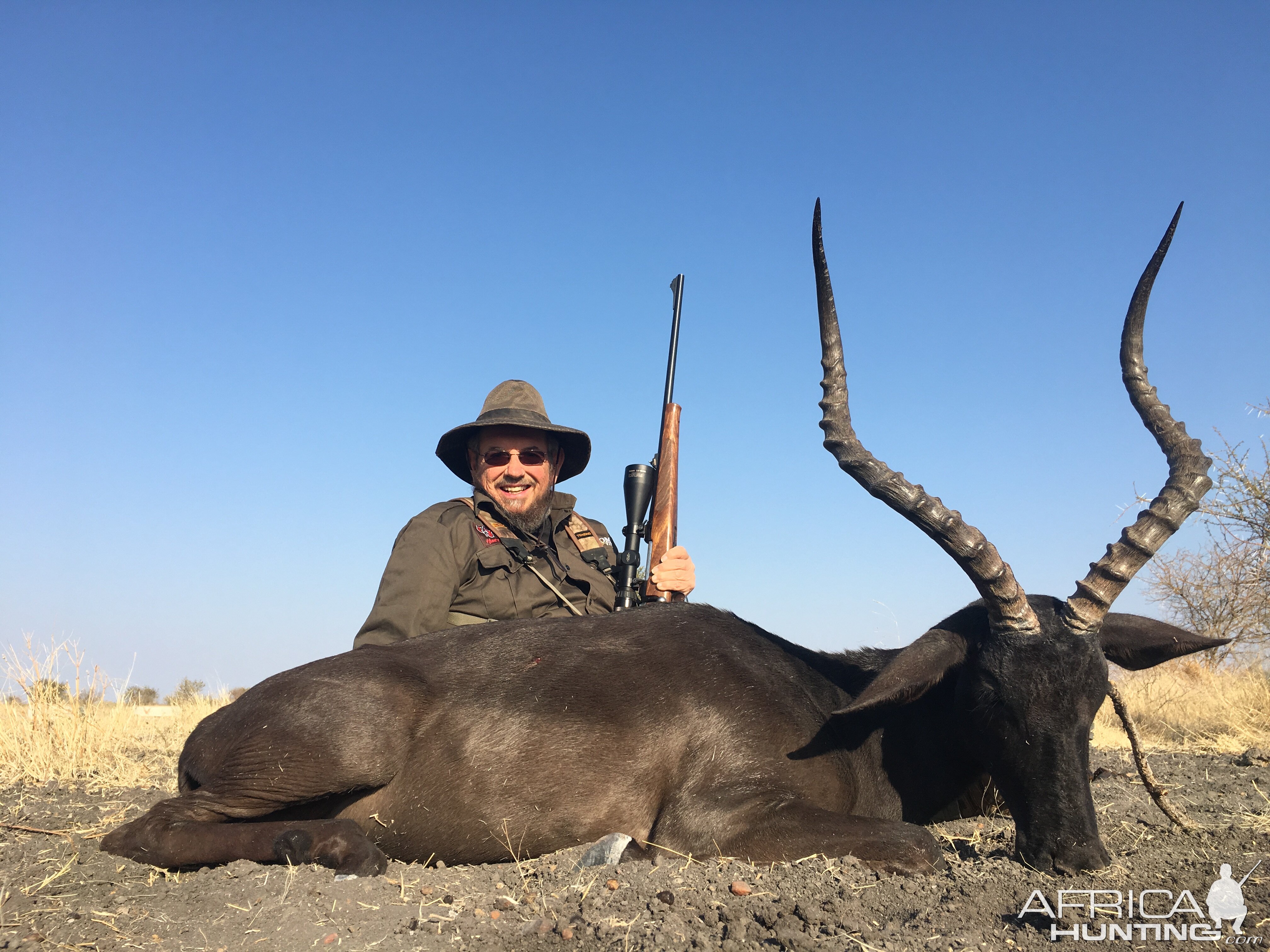 South Africa Hunting Black Impala