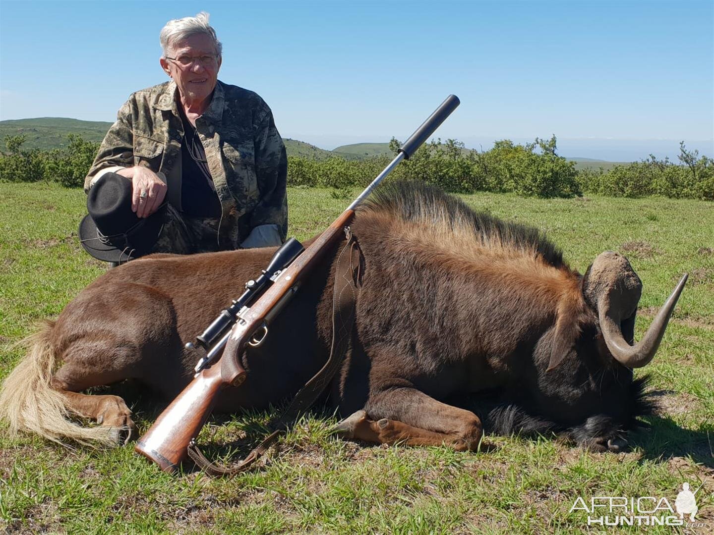 South Africa Hunting Black Wildebeest