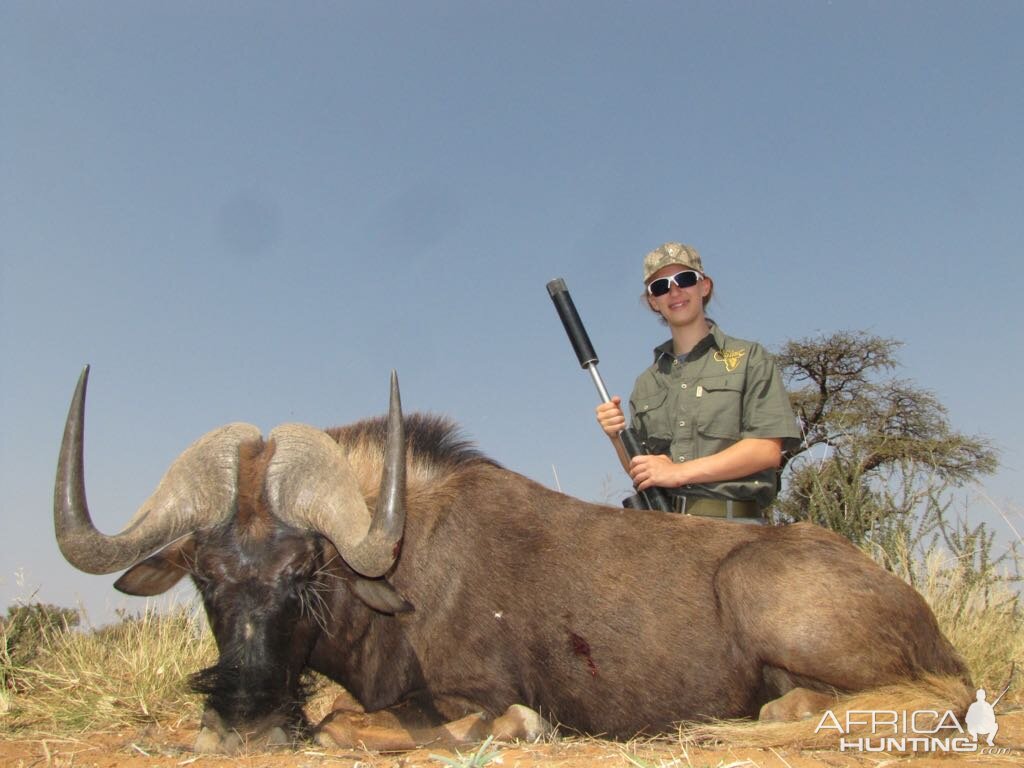 South Africa Hunting Black Wildebeest