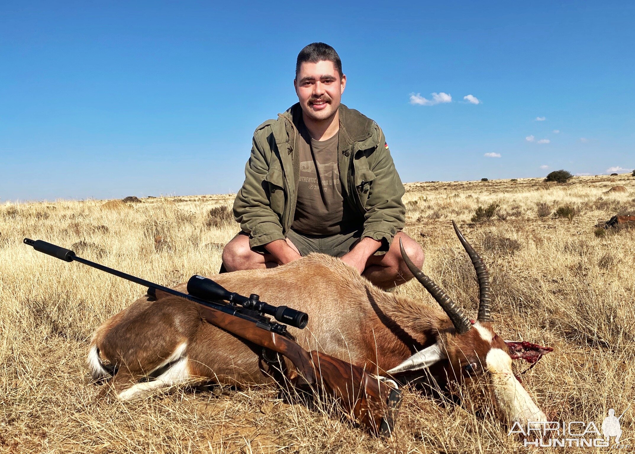 South Africa Hunting Blesbok