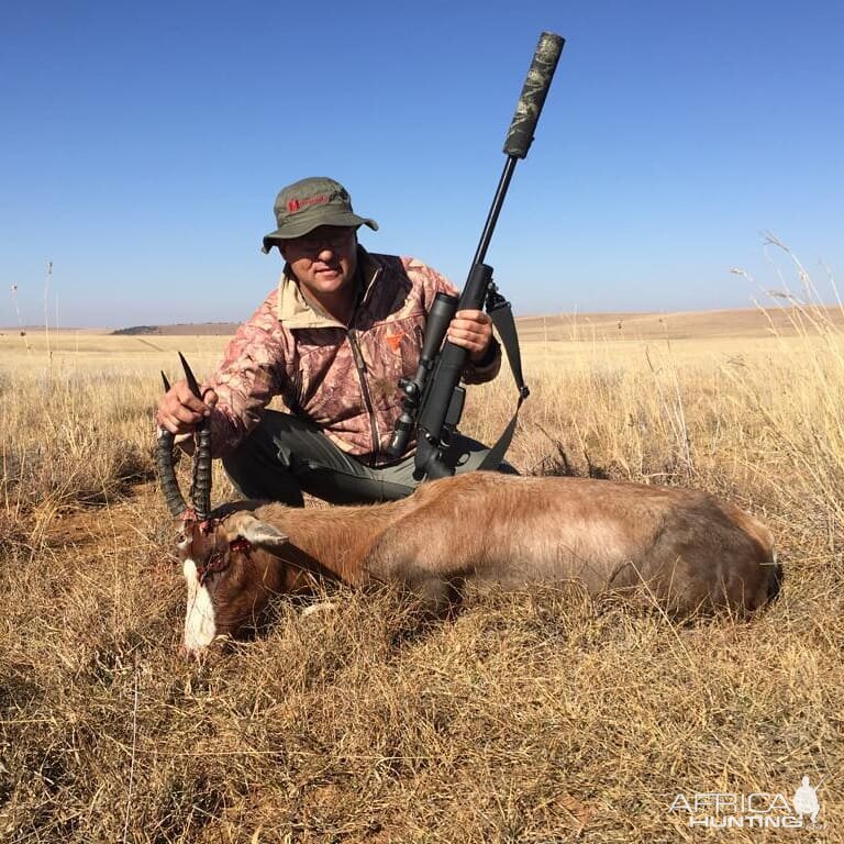 South Africa Hunting Blesbok