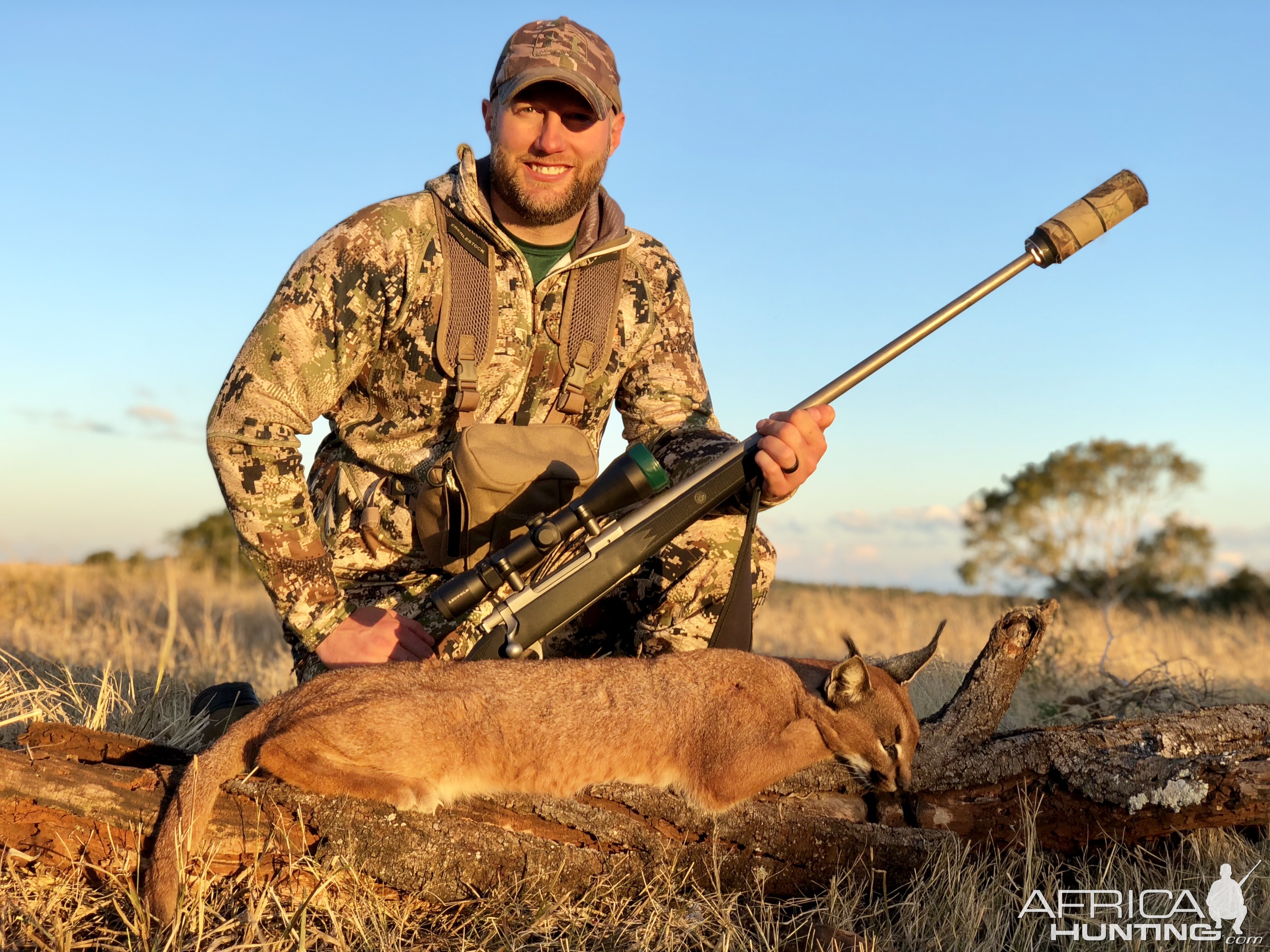 South Africa Hunting Caracal