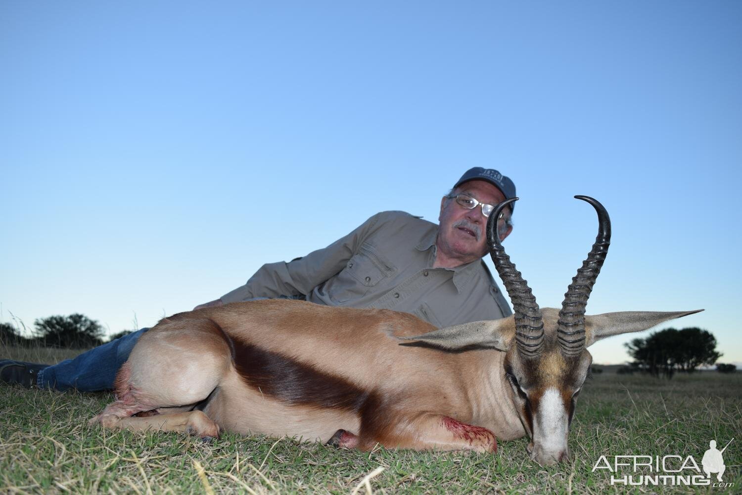 South Africa Hunting Copper Springbok