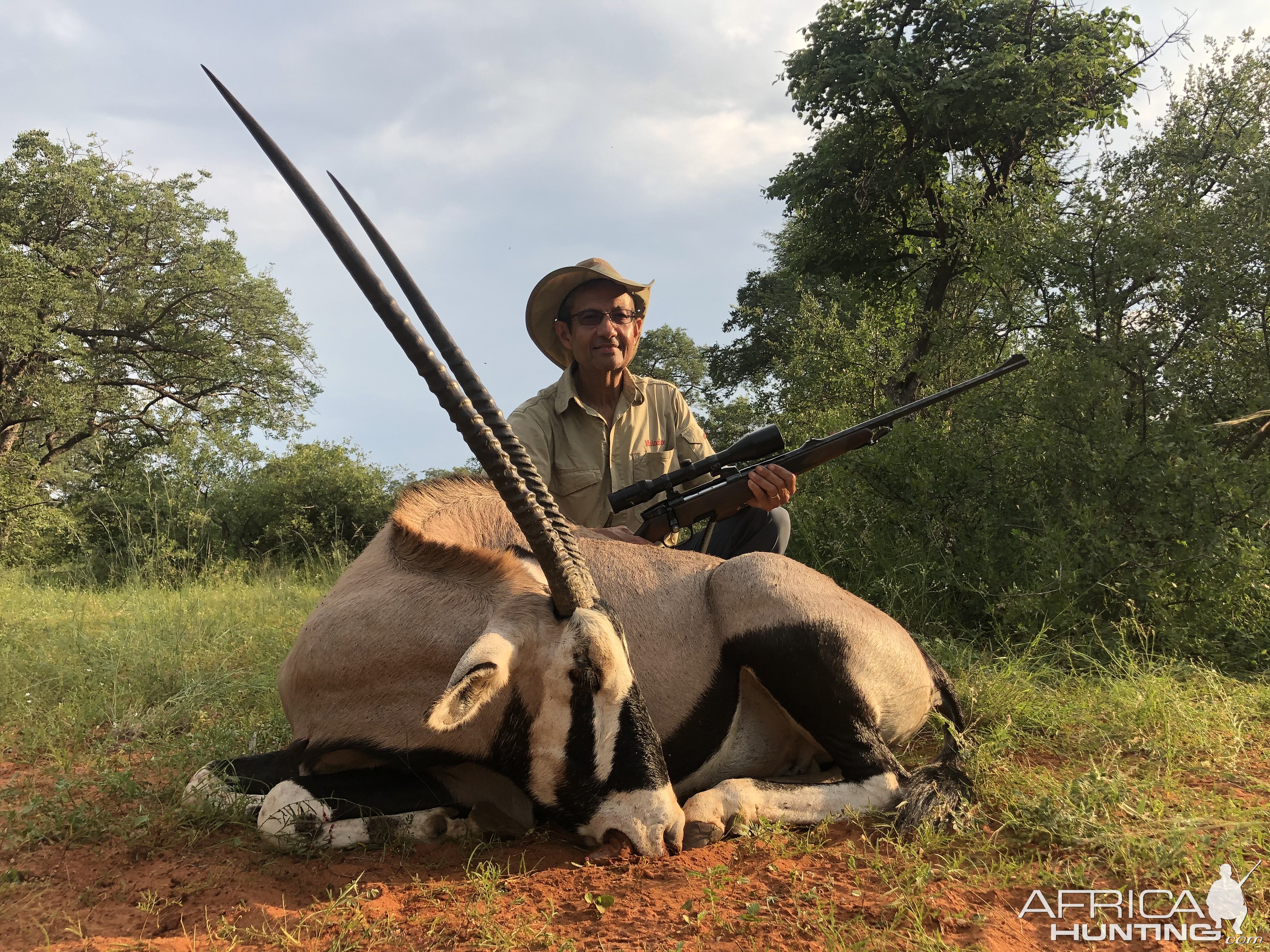 South Africa Hunting Gemsbok