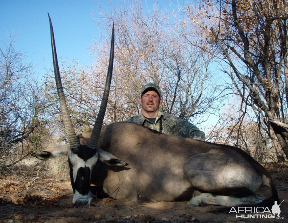 South Africa Hunting Gemsbok