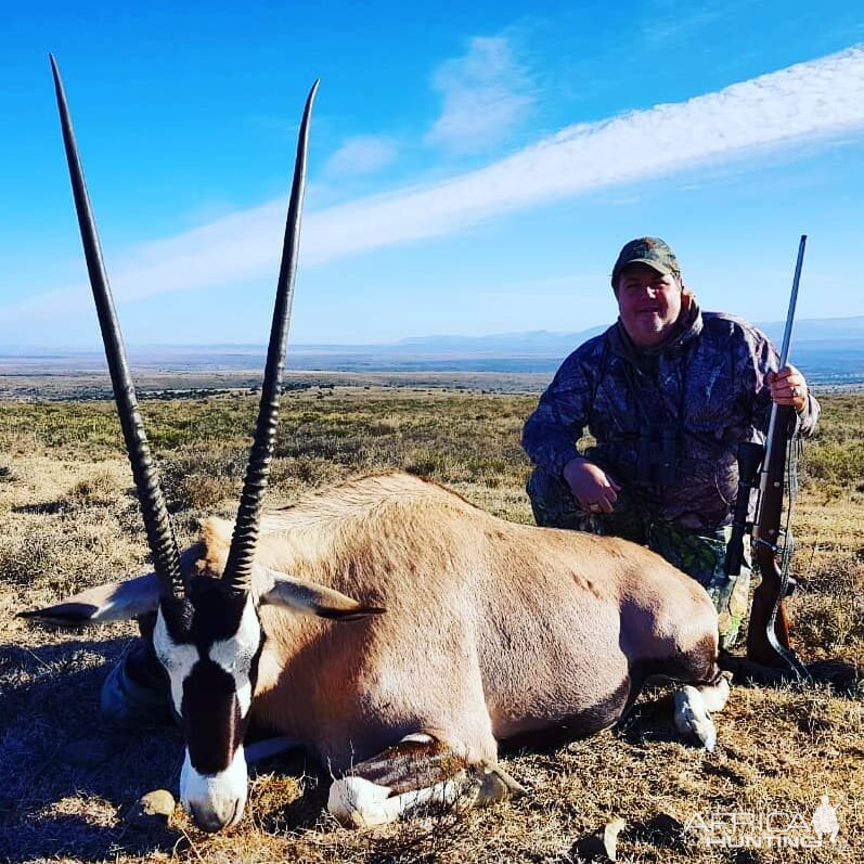 South Africa Hunting Gemsbok