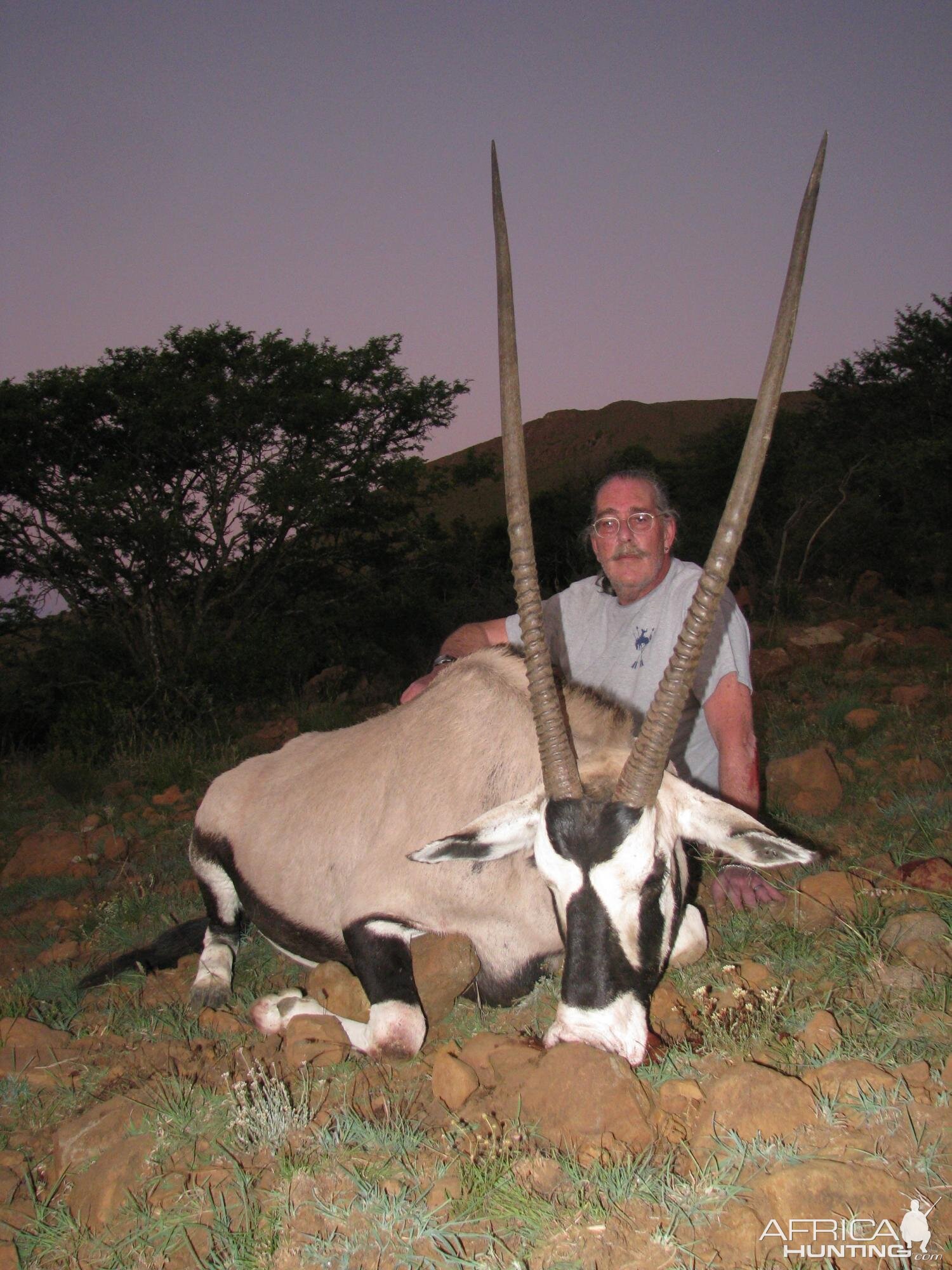 South Africa Hunting Gemsbok