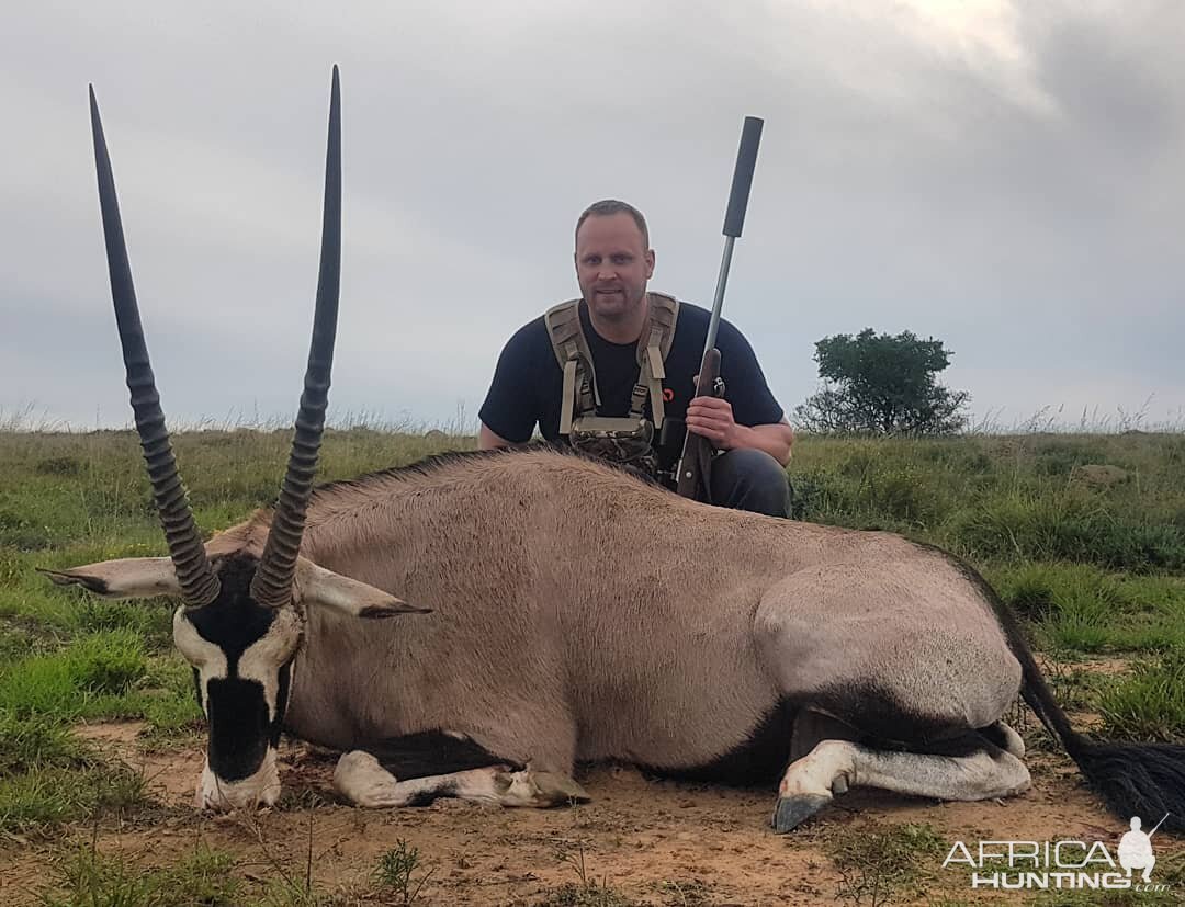 South Africa Hunting Gemsbok