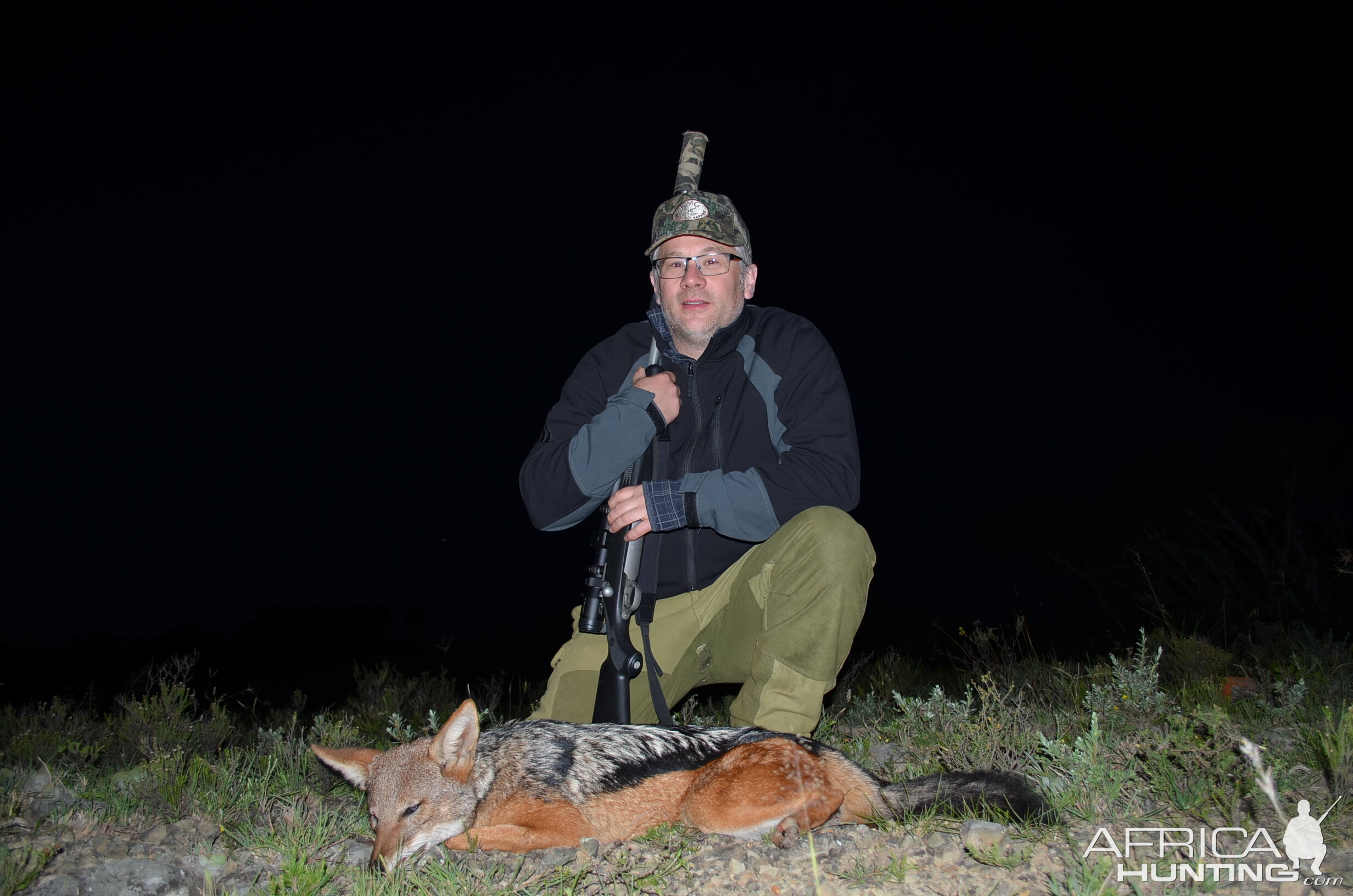 South Africa Hunting Jackal