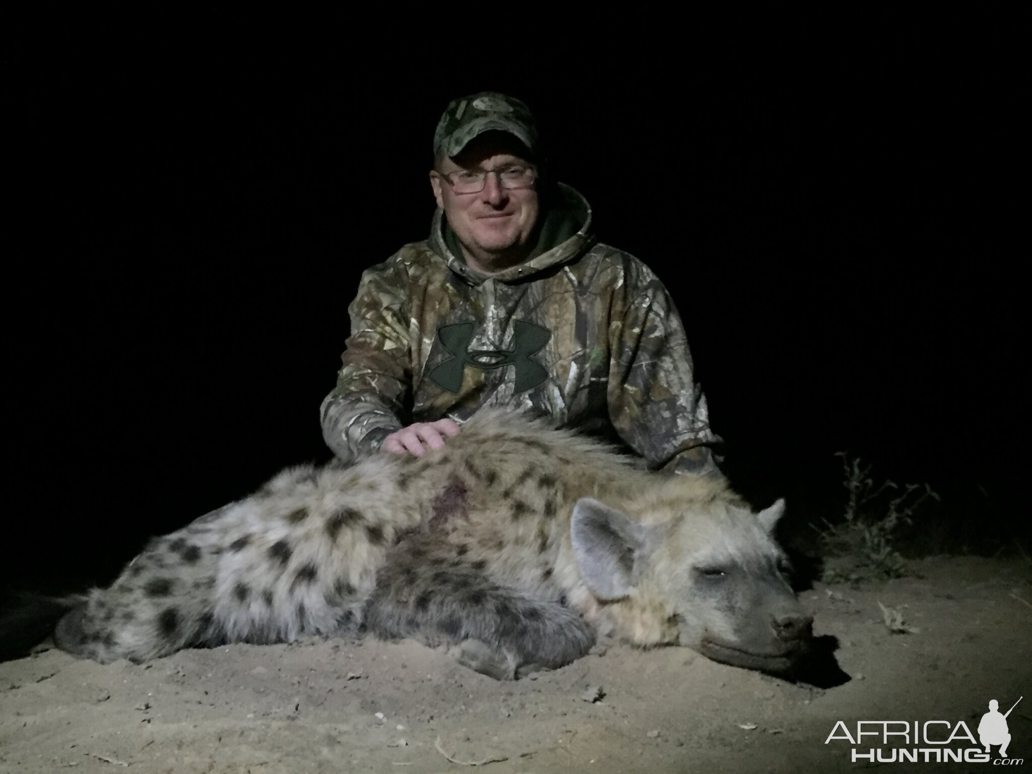 South Africa Hunting Spotted Hyena