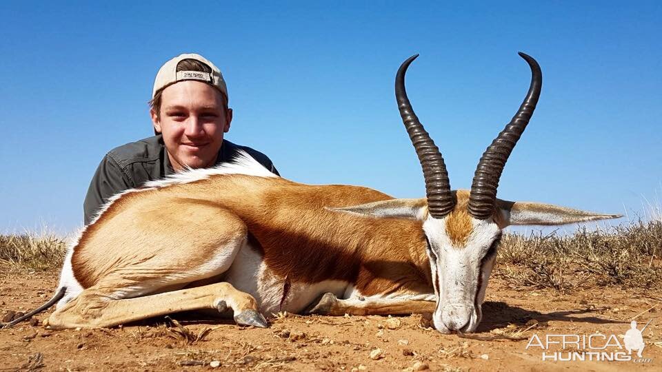 South Africa Hunting Springbok