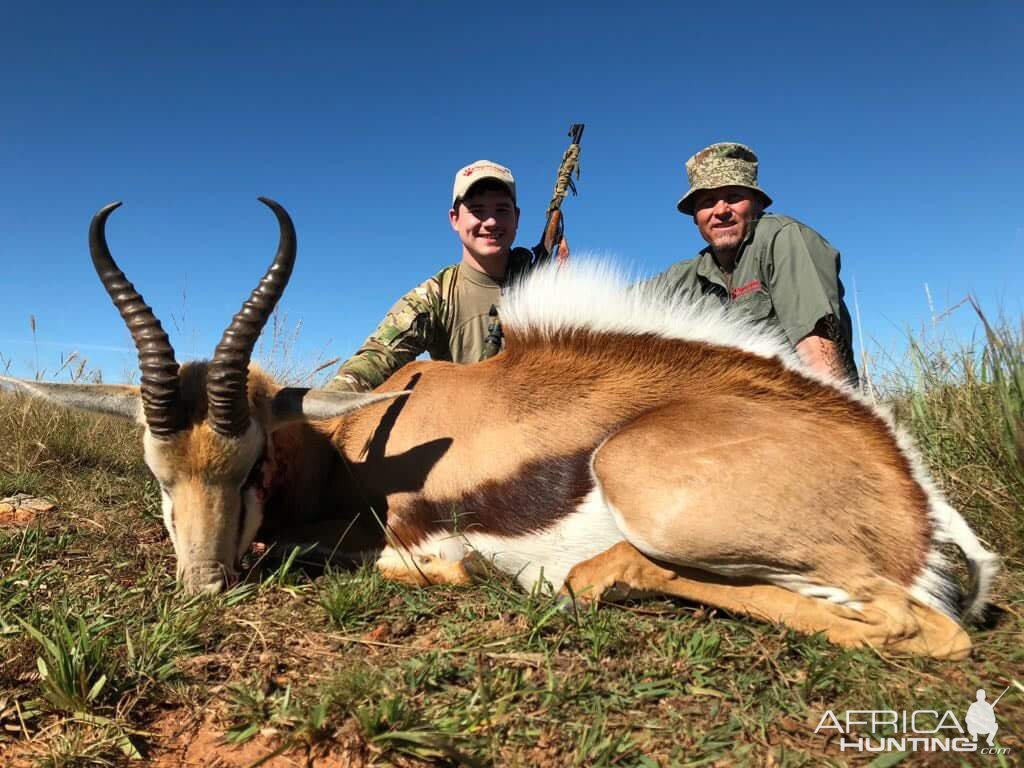 South Africa Hunting Springbok