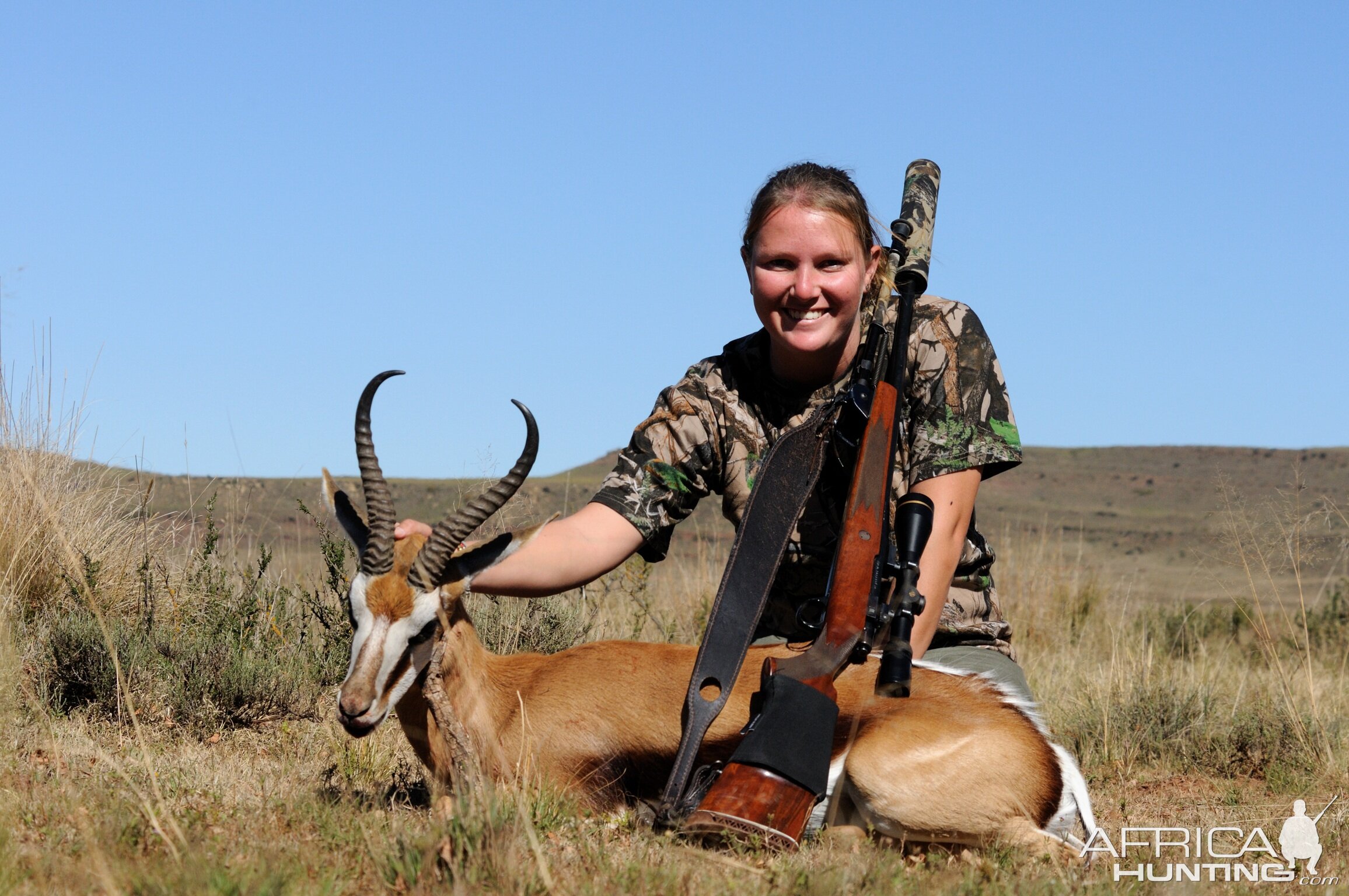 South Africa Hunting Springbok