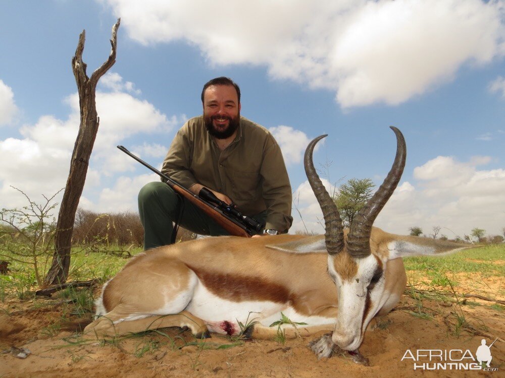 South Africa Hunting Springbok