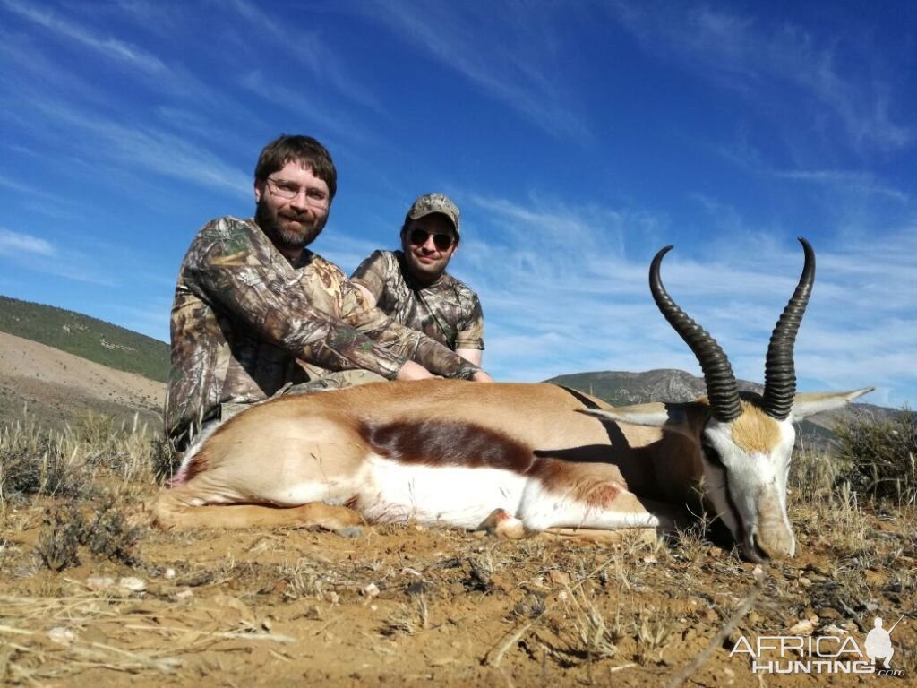 South Africa Hunting Springbok