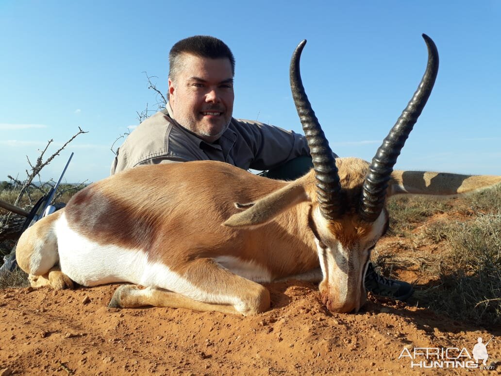 South Africa Hunting Springbok