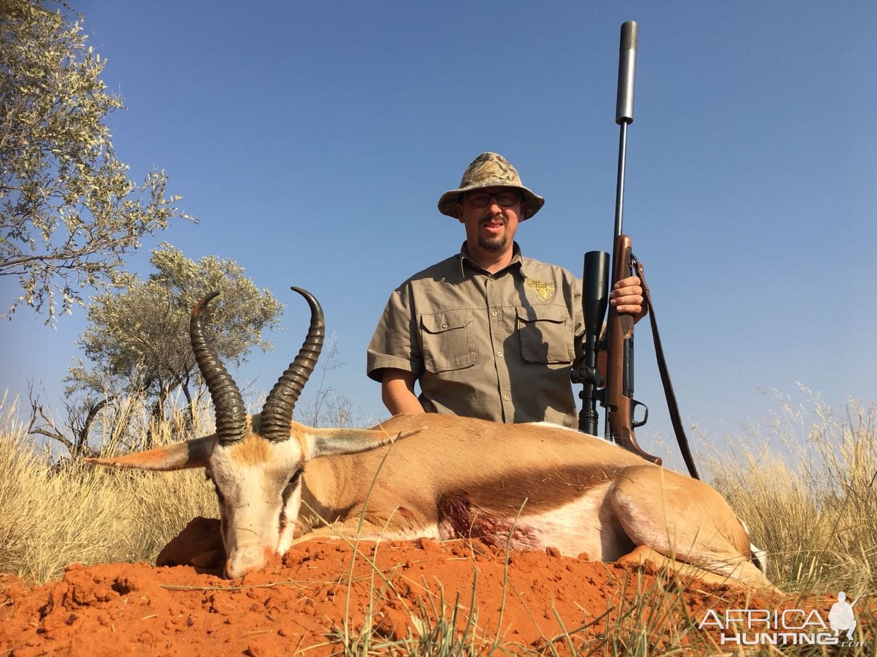 South Africa Hunting Springbok