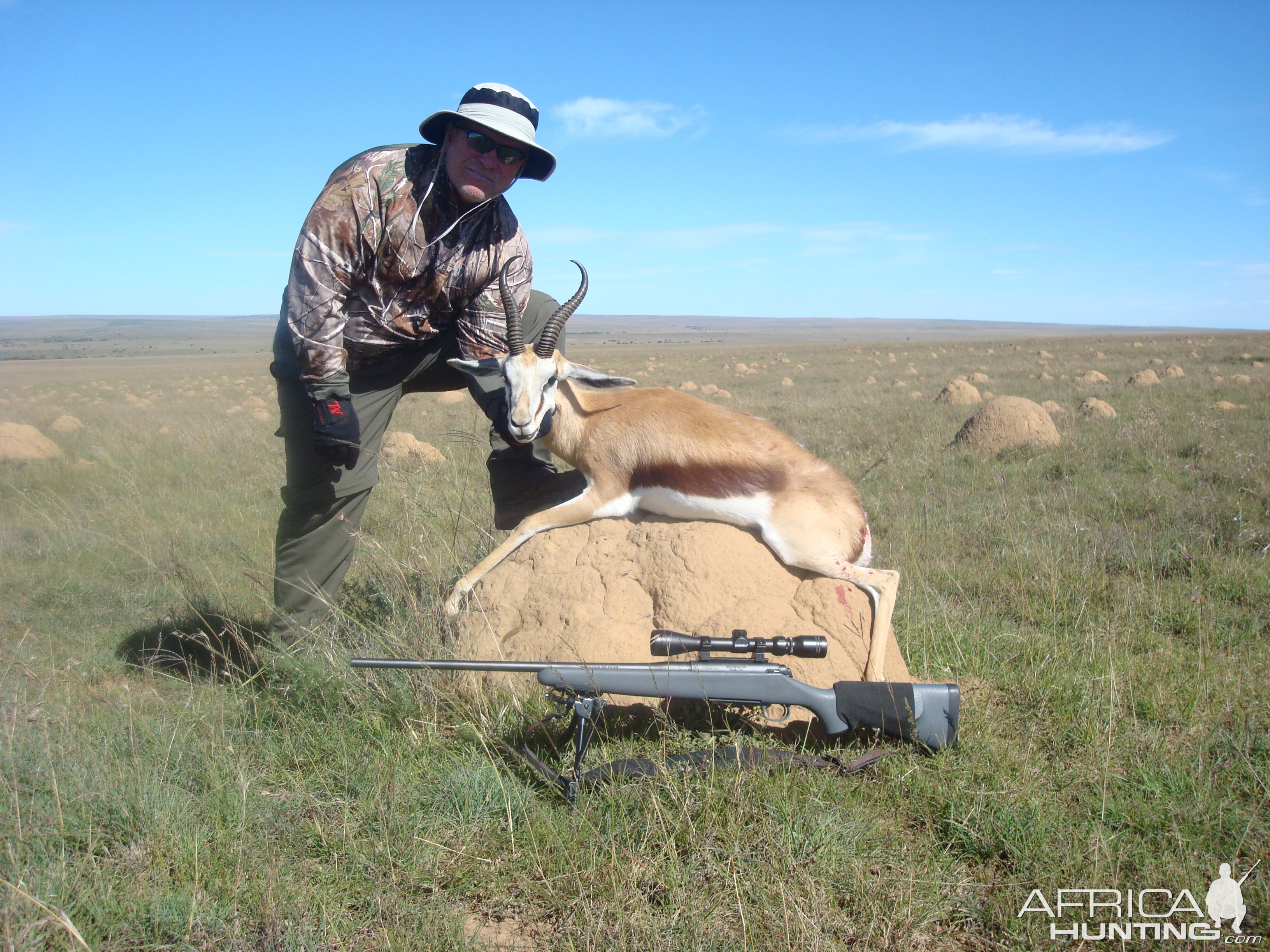 South Africa Hunting Springbok