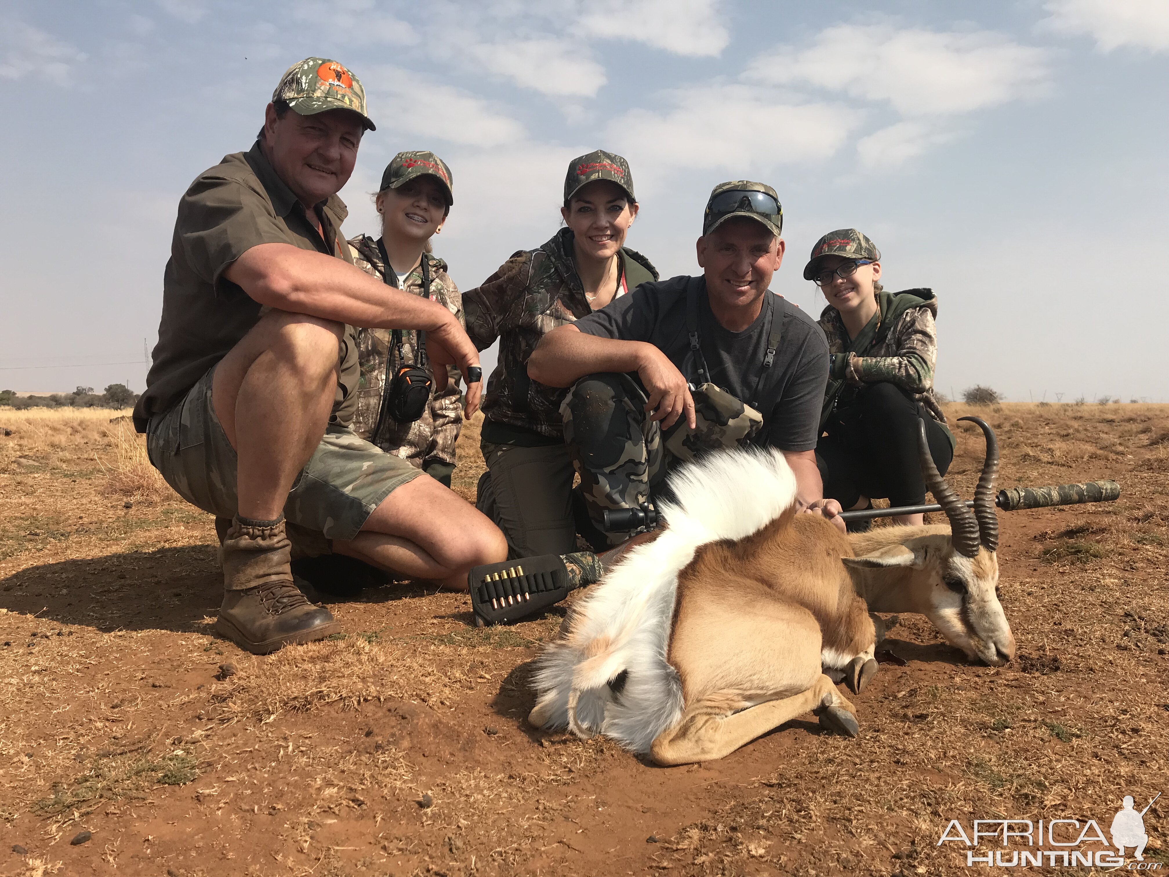 South Africa Hunting Springbok