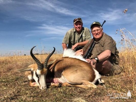 South Africa Hunting Springbok