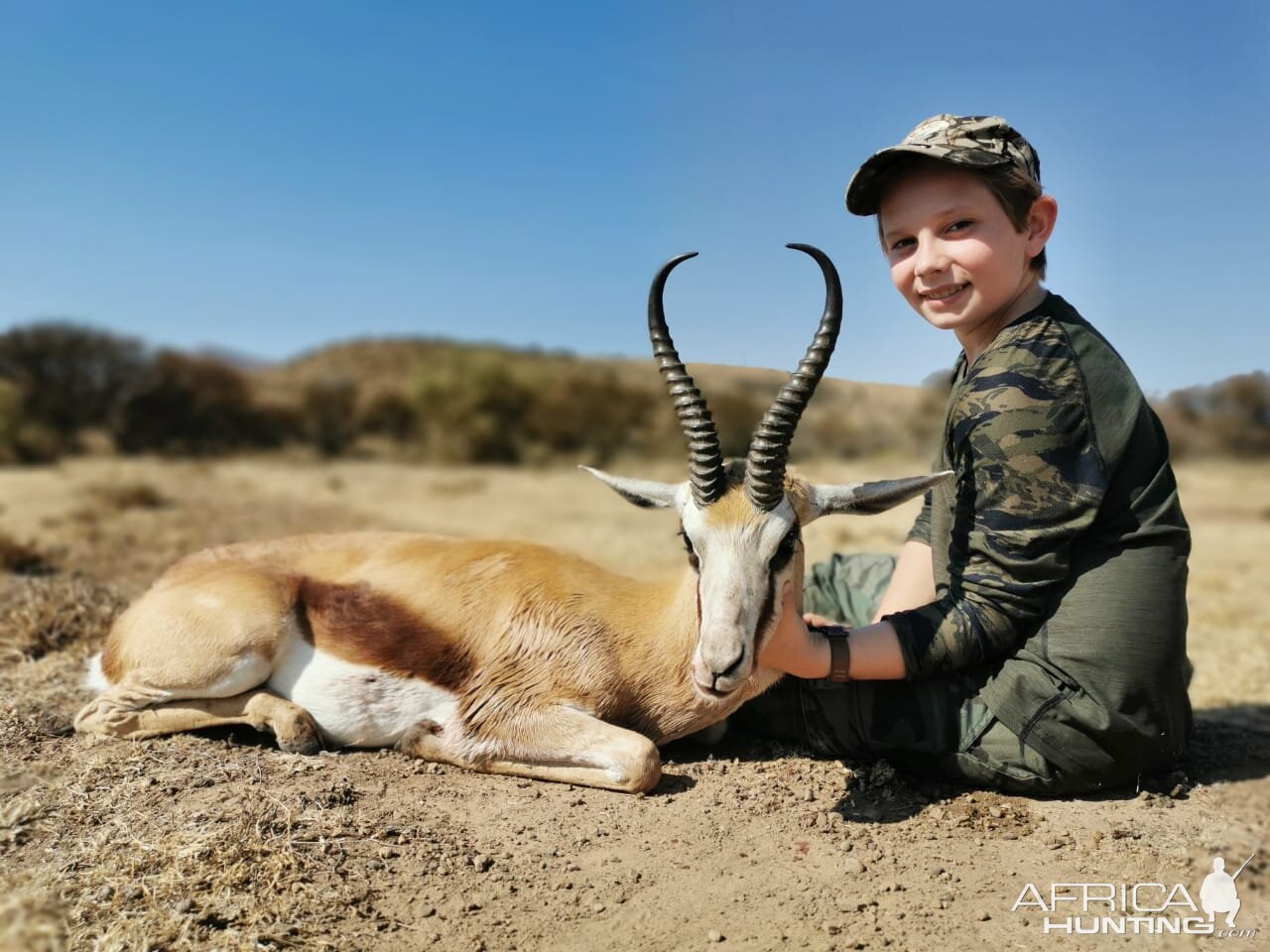 South Africa Hunting Springbok